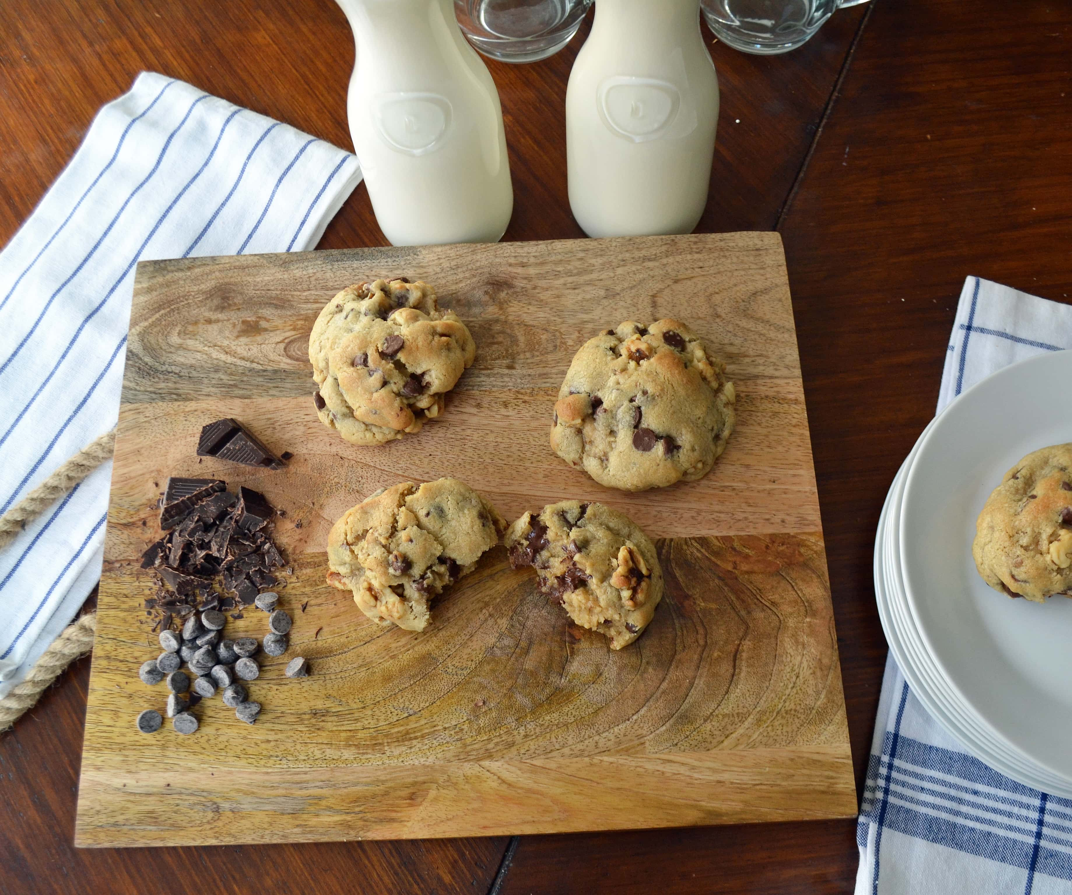 Authentic Levain Bakery Chocolate Chip Walnut Cookies