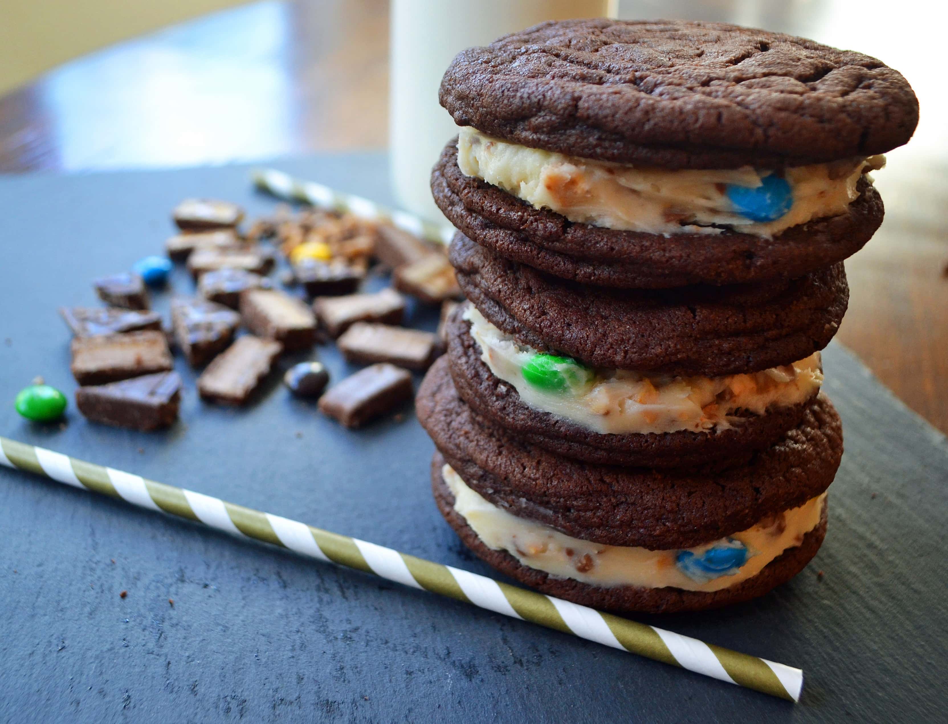 Homemade Oreo Cookies, Oreo Cookie Recipe, Oreo Stuffed Cookie