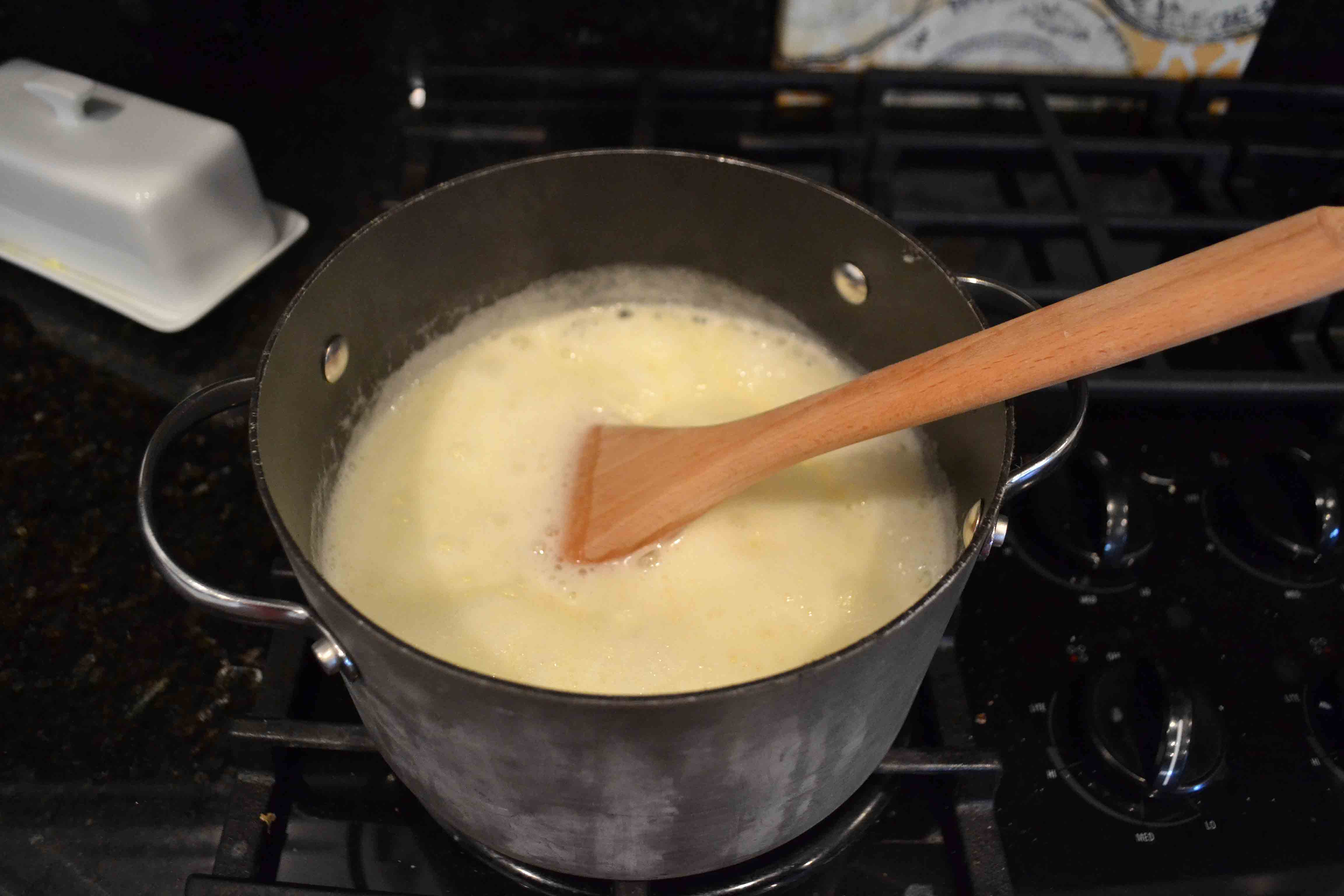 How to make Buttermilk Syrup. A perfect buttermilk syrup recipe. The best homemade buttermilk syrup recipe. www.modernhoney.com