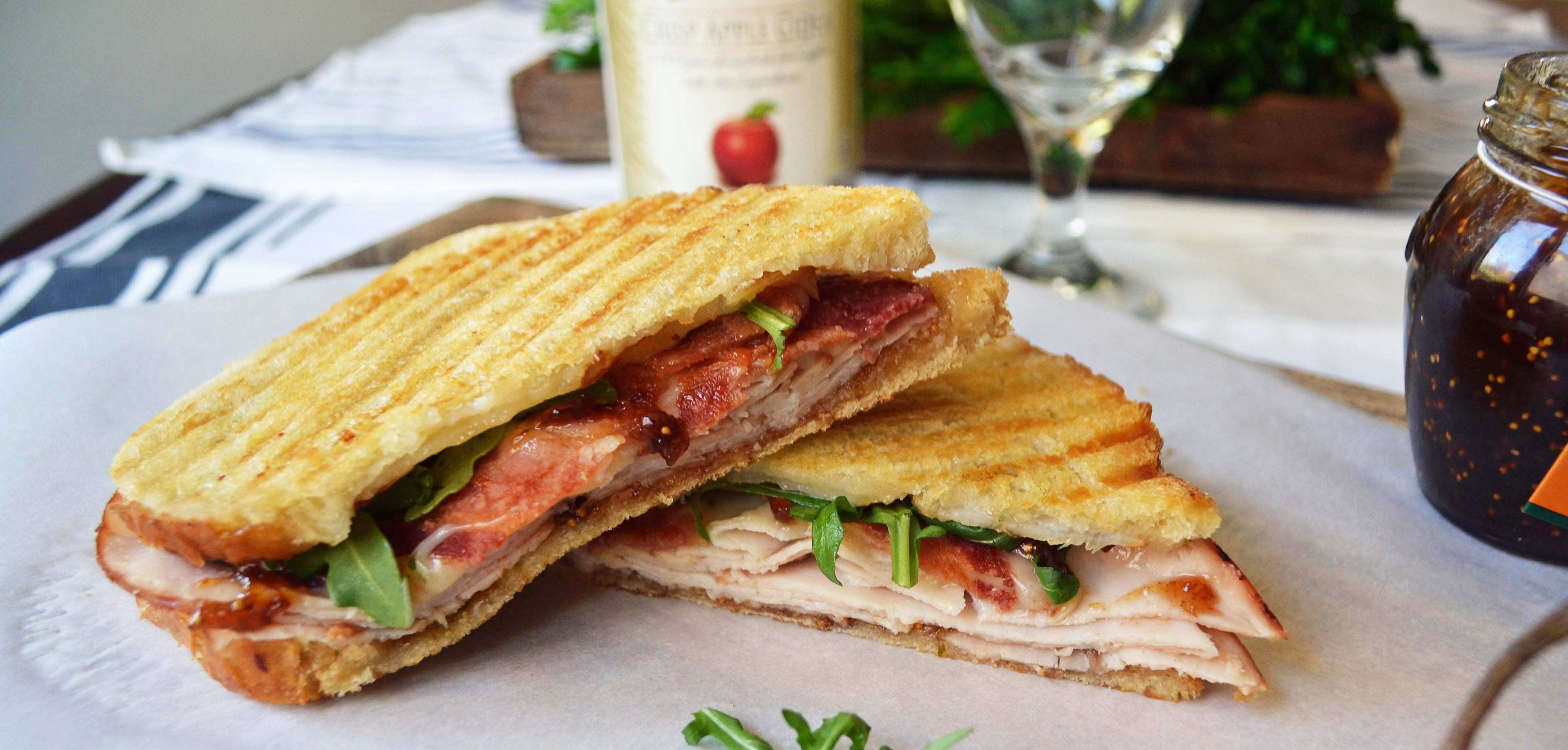 Mrs. Fancy Pants Turkey Bacon Panini