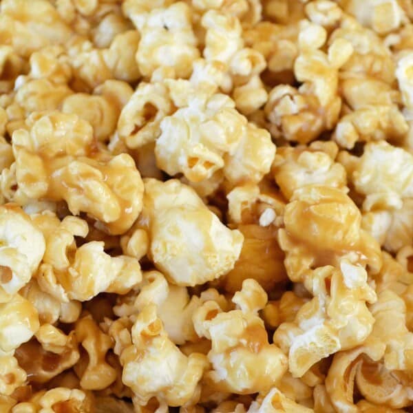 Cassidy's Caramel Corn. The best soft caramel corn recipe. Easy homemade caramel corn made with only a few ingredients. Perfect salted caramel corn. www.modernhoney.com