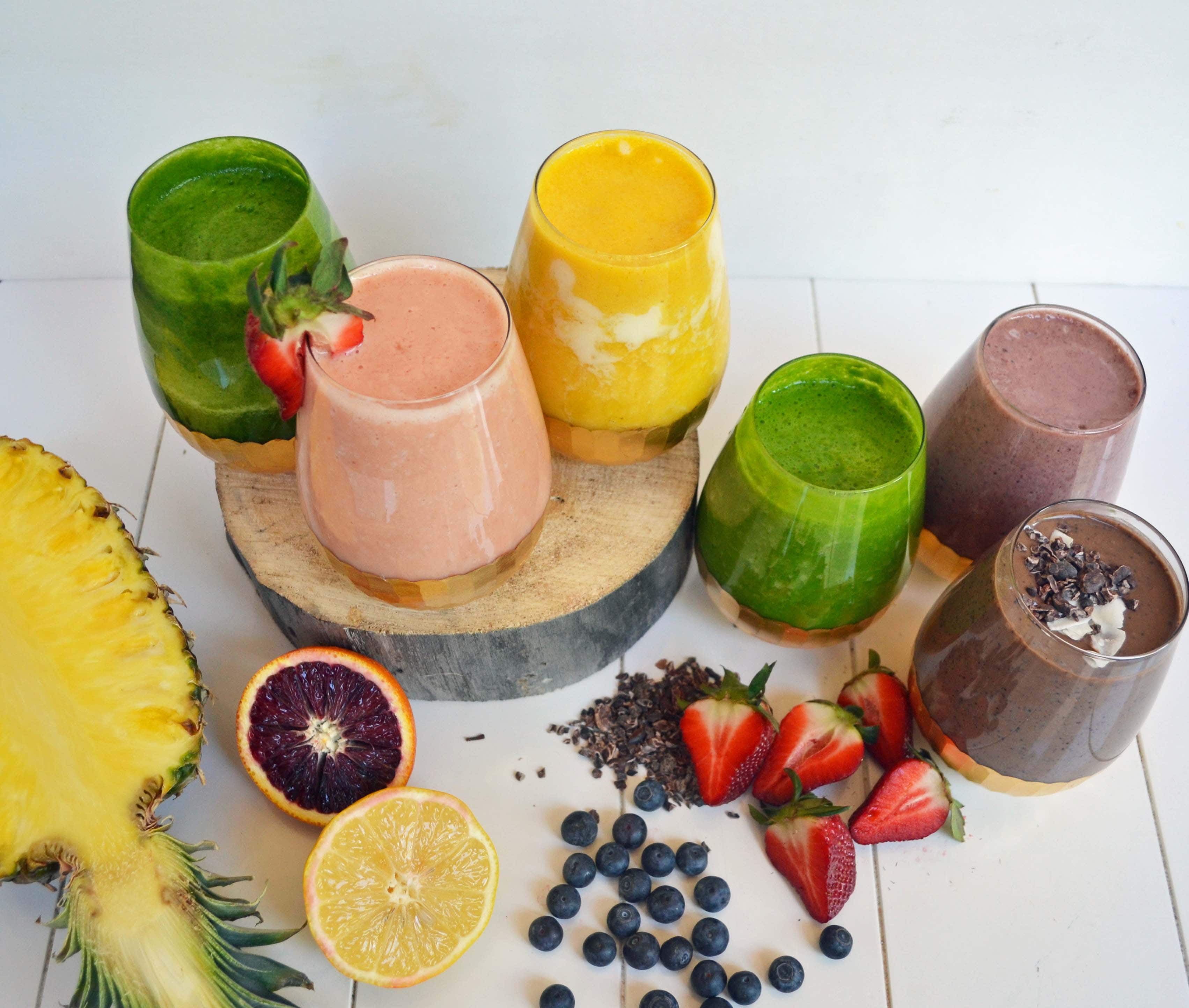 6 Healthy Superfood Smoothies by Modern Honey - www.modernhoney.com