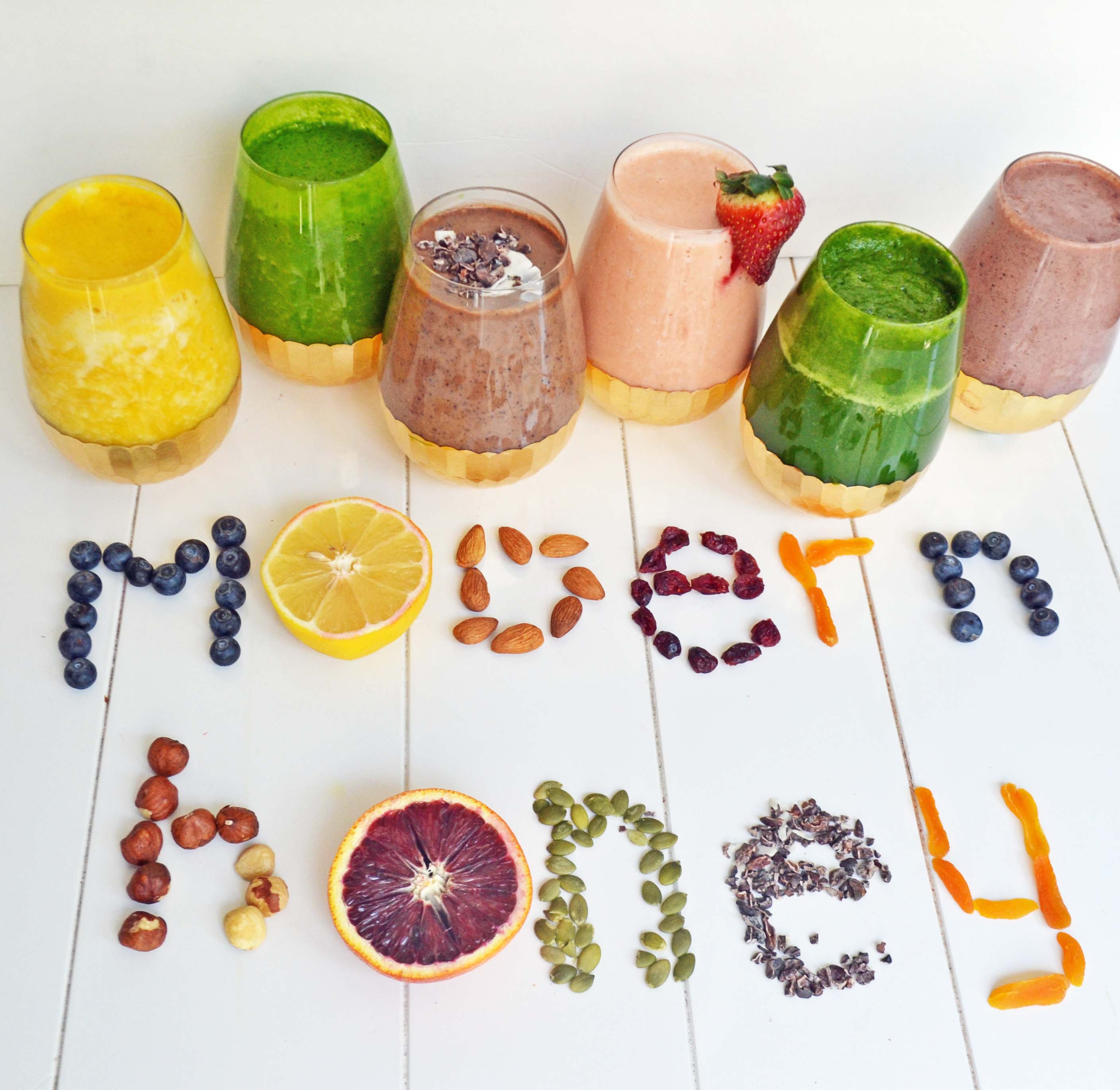 6 Healthy Superfood Smoothies by Modern Honey - www.modernhoney.com