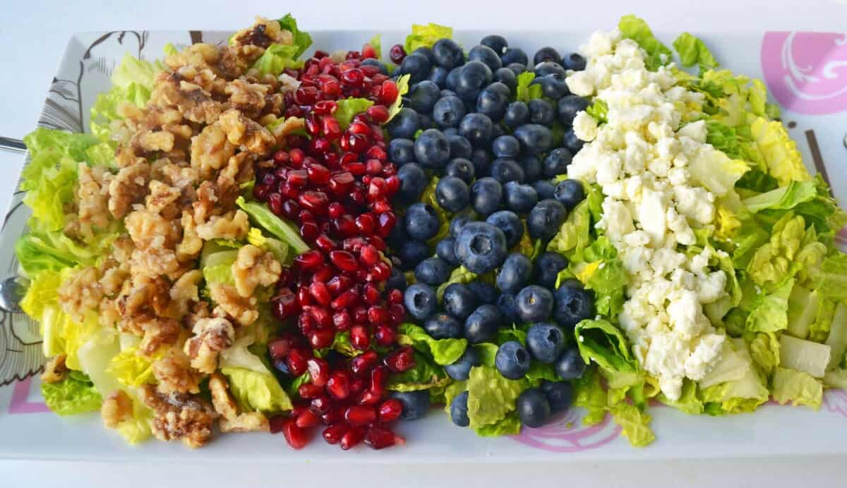 All American Nuts and Berries Salad Modern Honey