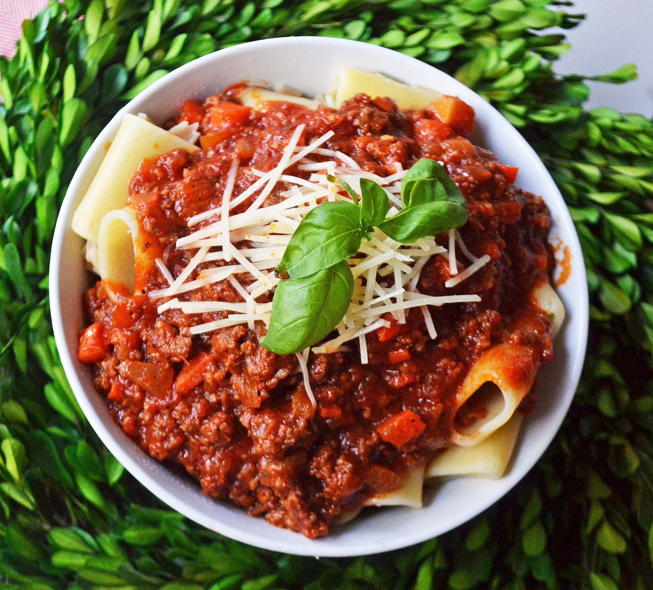 Joe's Famous Sausage Ragu