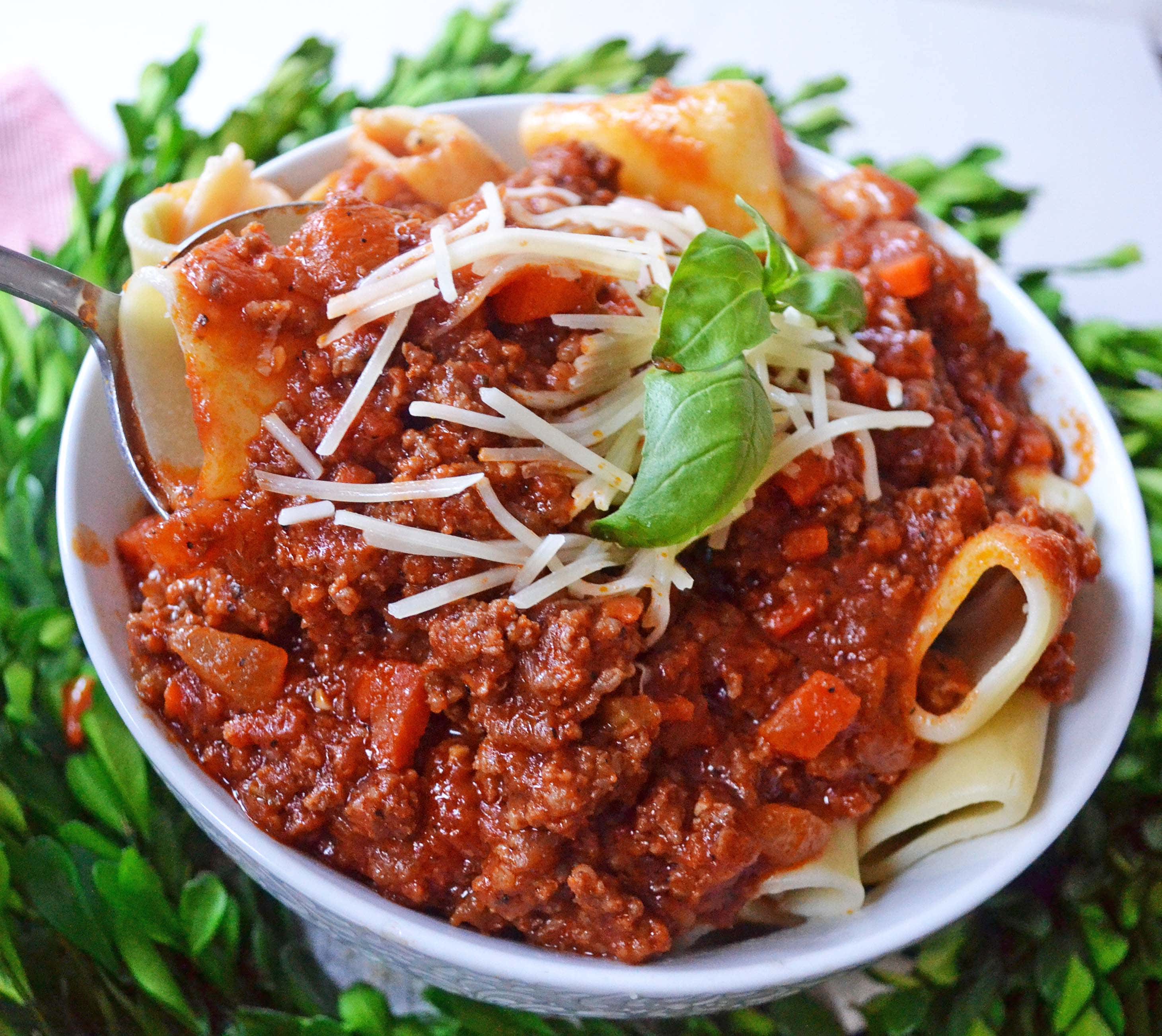 Joe's Famous Sausage Ragu