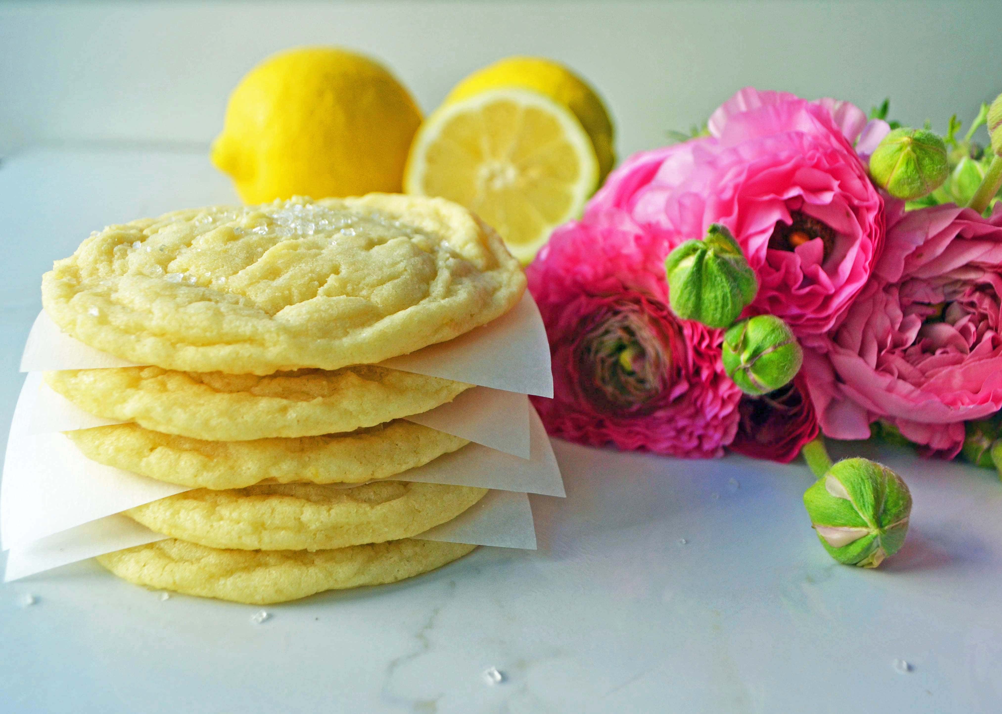 Lemon Sugar Cookies by Modern Honey - www.modernhoney.com