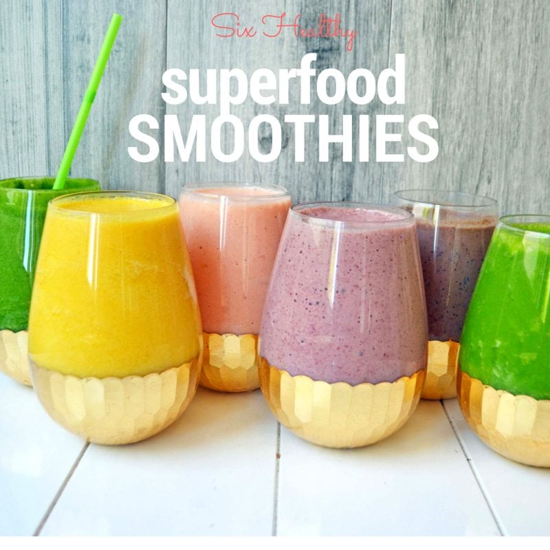 6 Healthy Superfood Smoothie Recipes