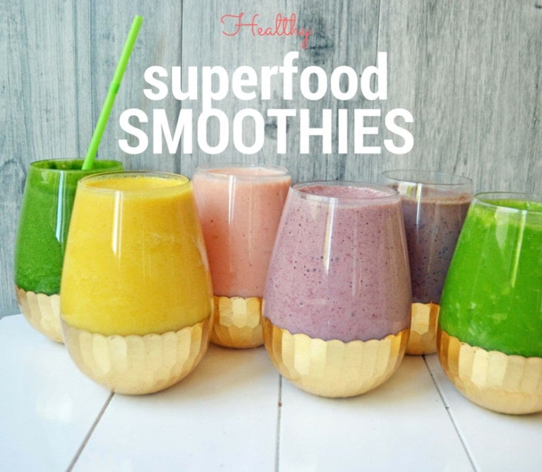 6 Healthy Superfood Smoothies Modern Honey