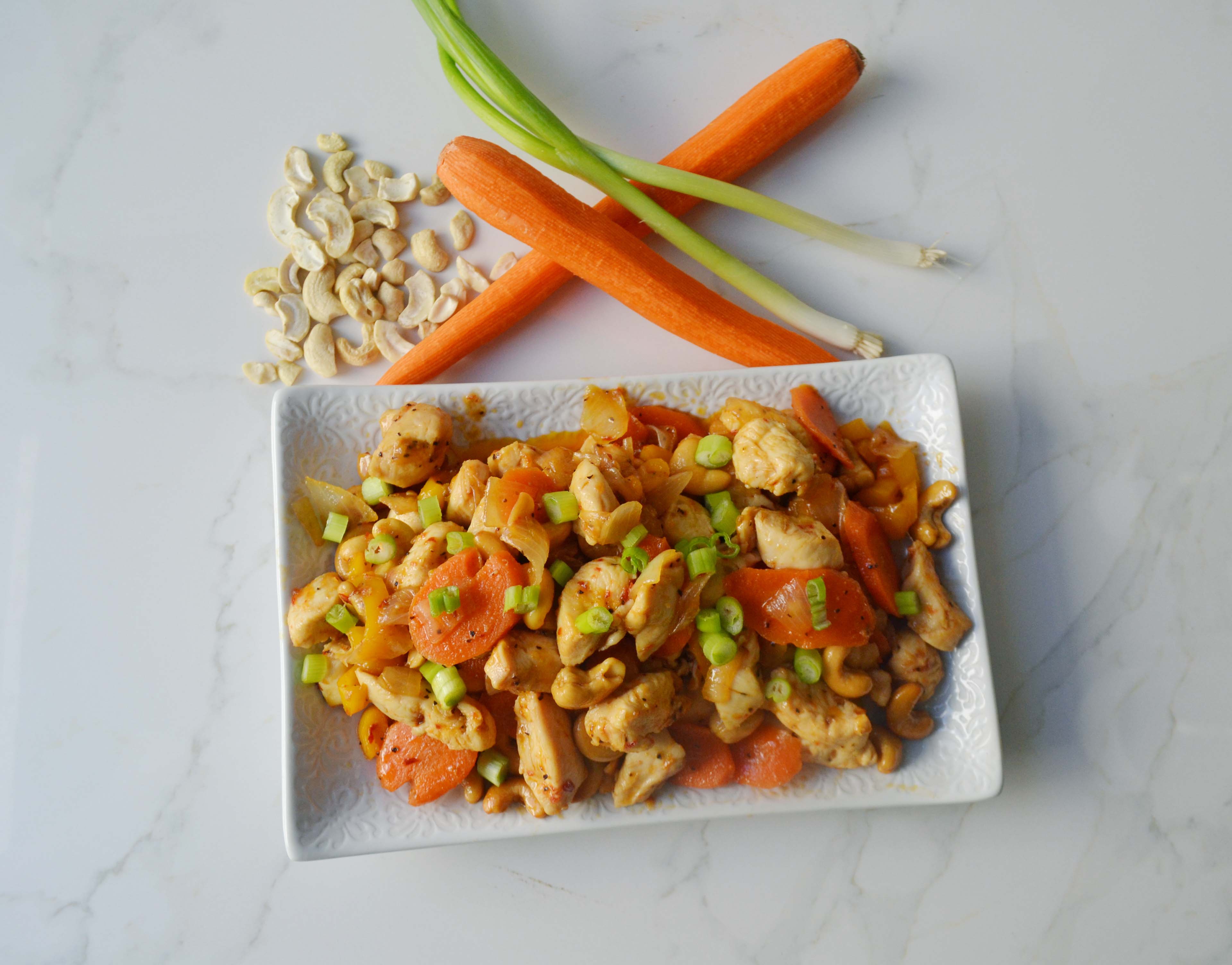 Honey Cashew Chicken by Modern Honey - www.modernhoney.com