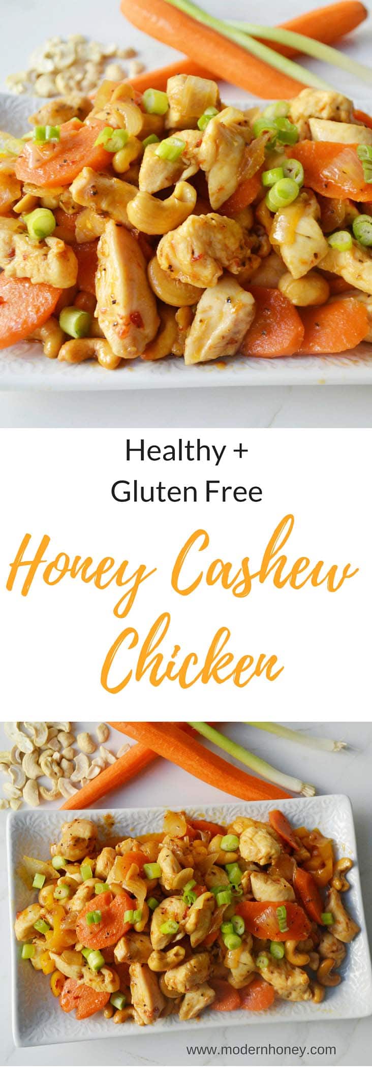 Honey Cashew Chicken by Modern Honey - www.modernhoney.com