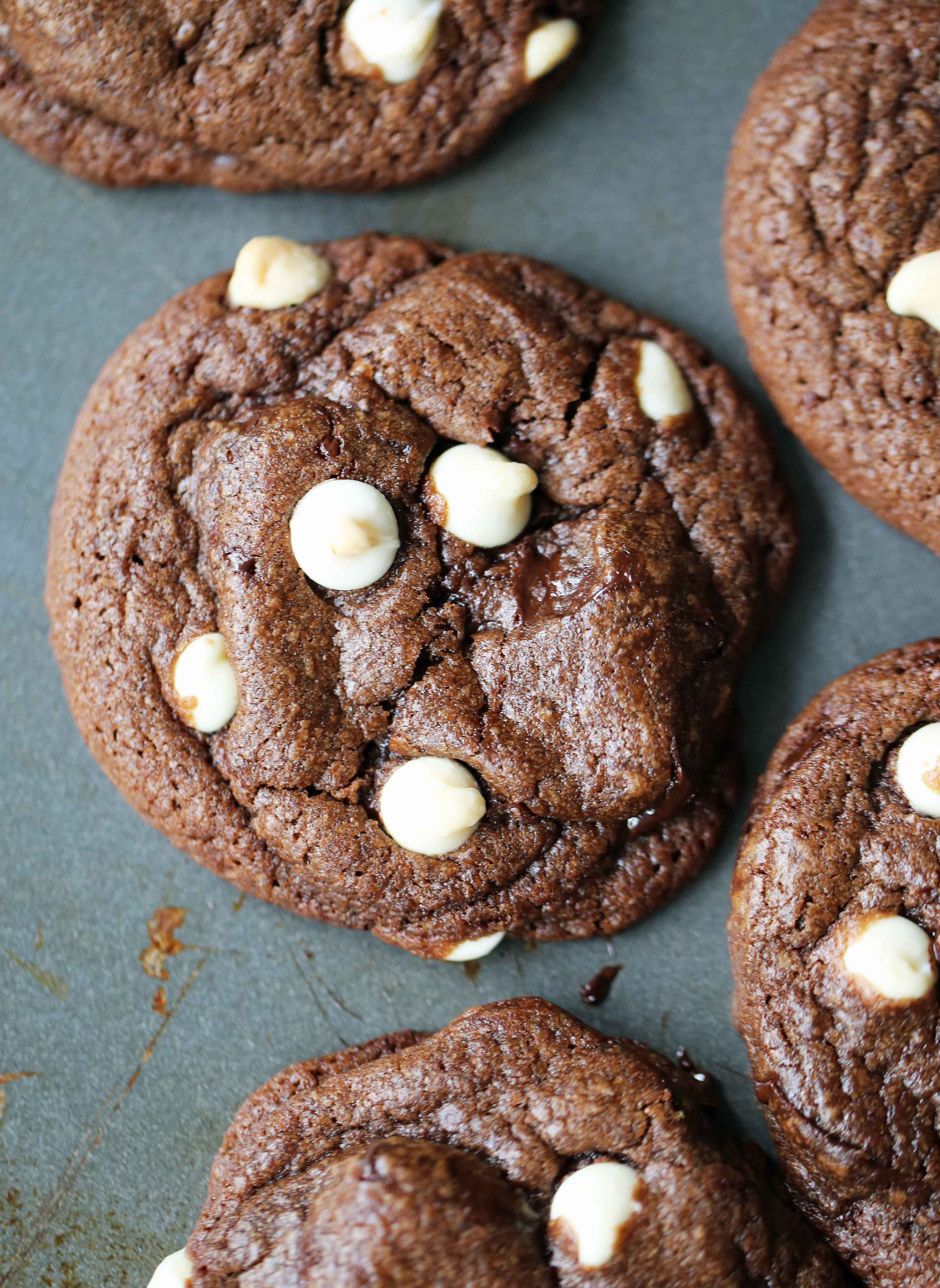 Hunka Hunka Triple Chocolate Cookies