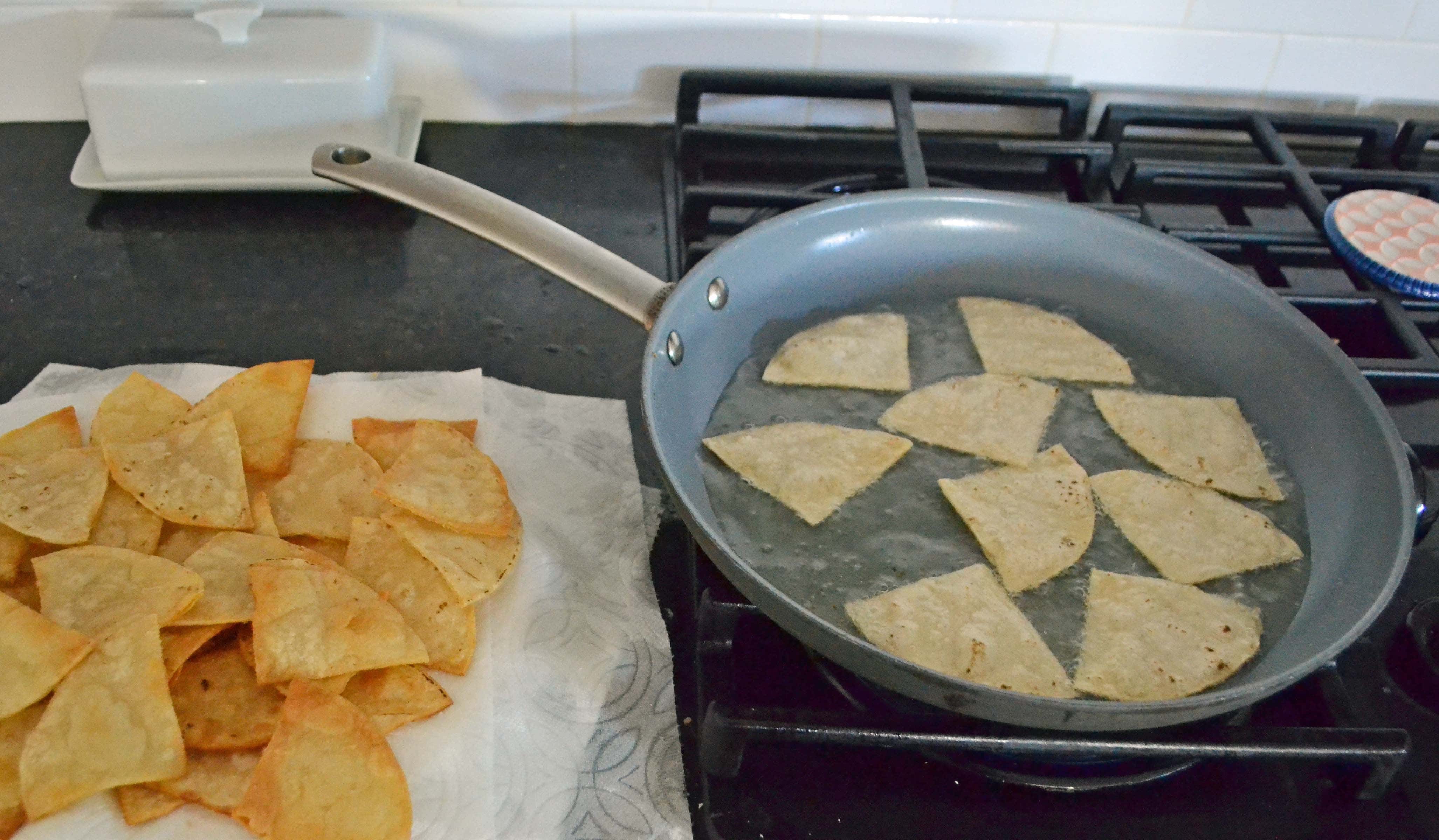 Homemade Tortilla Chips by Modern Honey - www.modernhoney.com