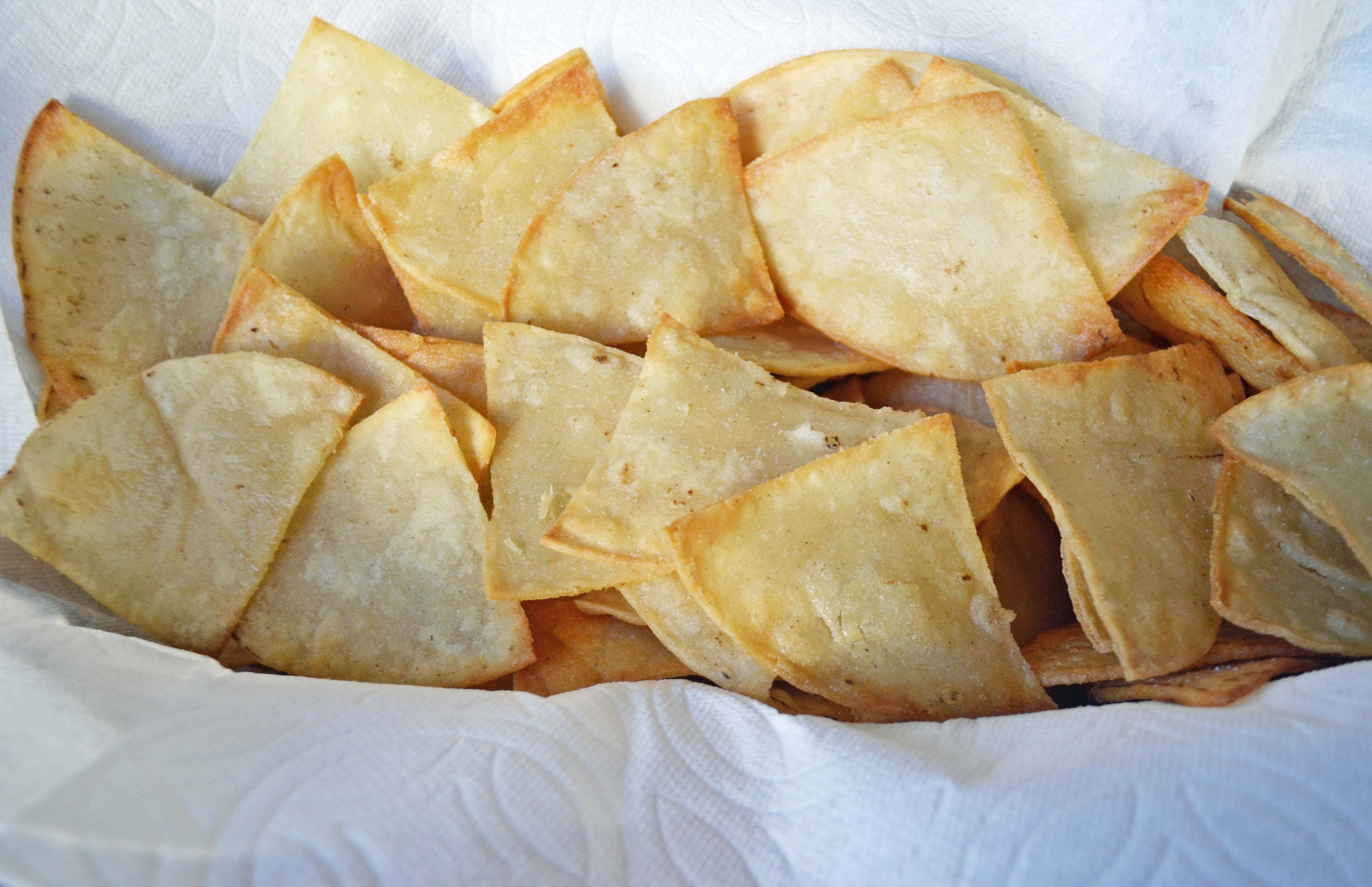 Homemade Tortilla Chips by Modern Honey - www.modernhoney.com