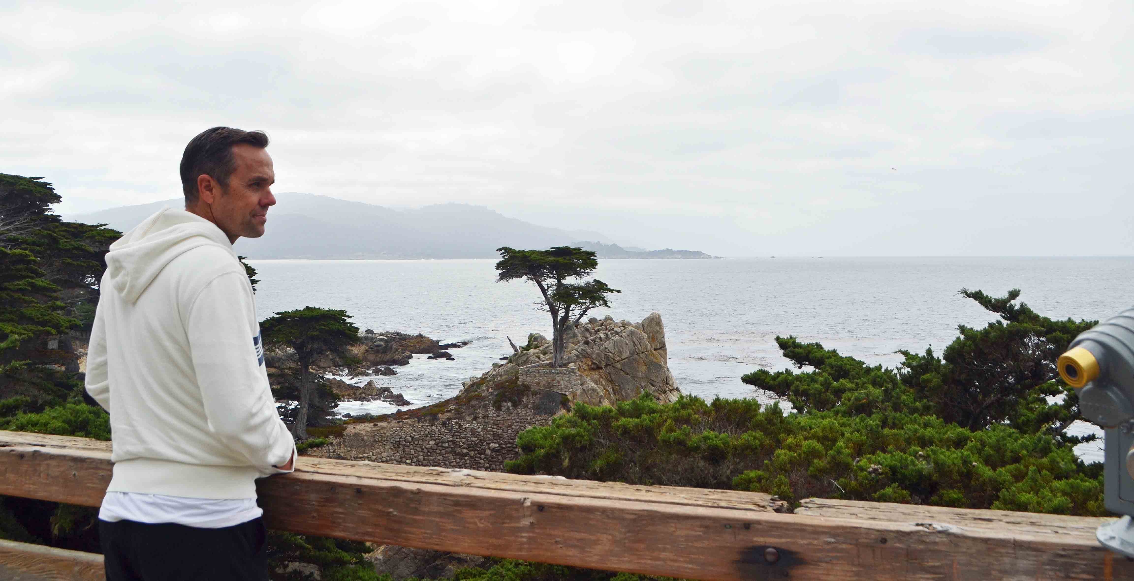 Lone Cypress Tree - 17 Mile Drive near Pebble Beach Golf Course