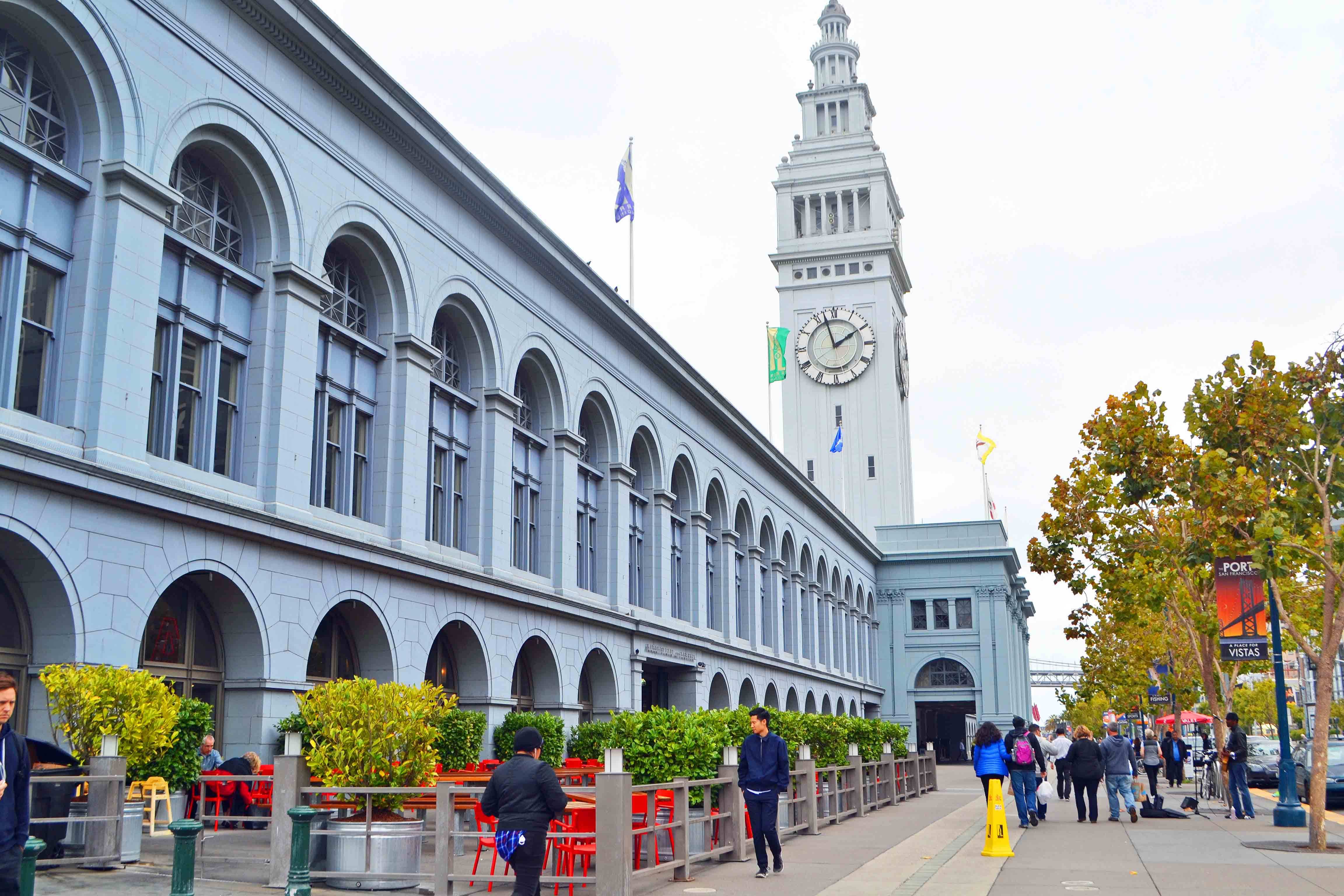 California Pacific Coast Highway 1 Road Trip Guide -- San Francisco Ferry Marketplace