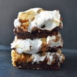 S'more Brownie Bars by Modern Honey l www.modernhoney.com