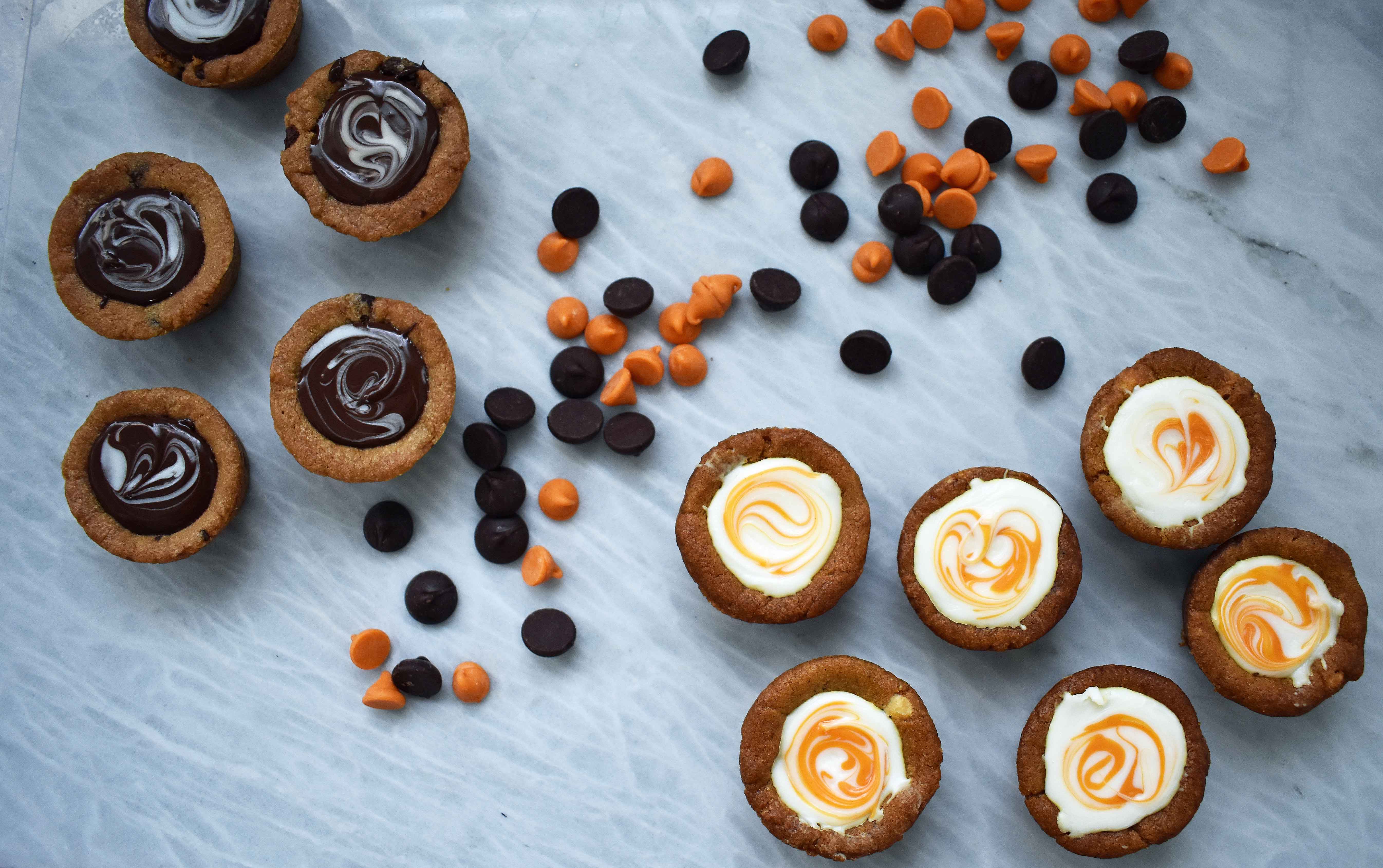 Chocolate Ganache Filled Cookie Cups. Bake Some Good by Nestle. #BakeSomeGood