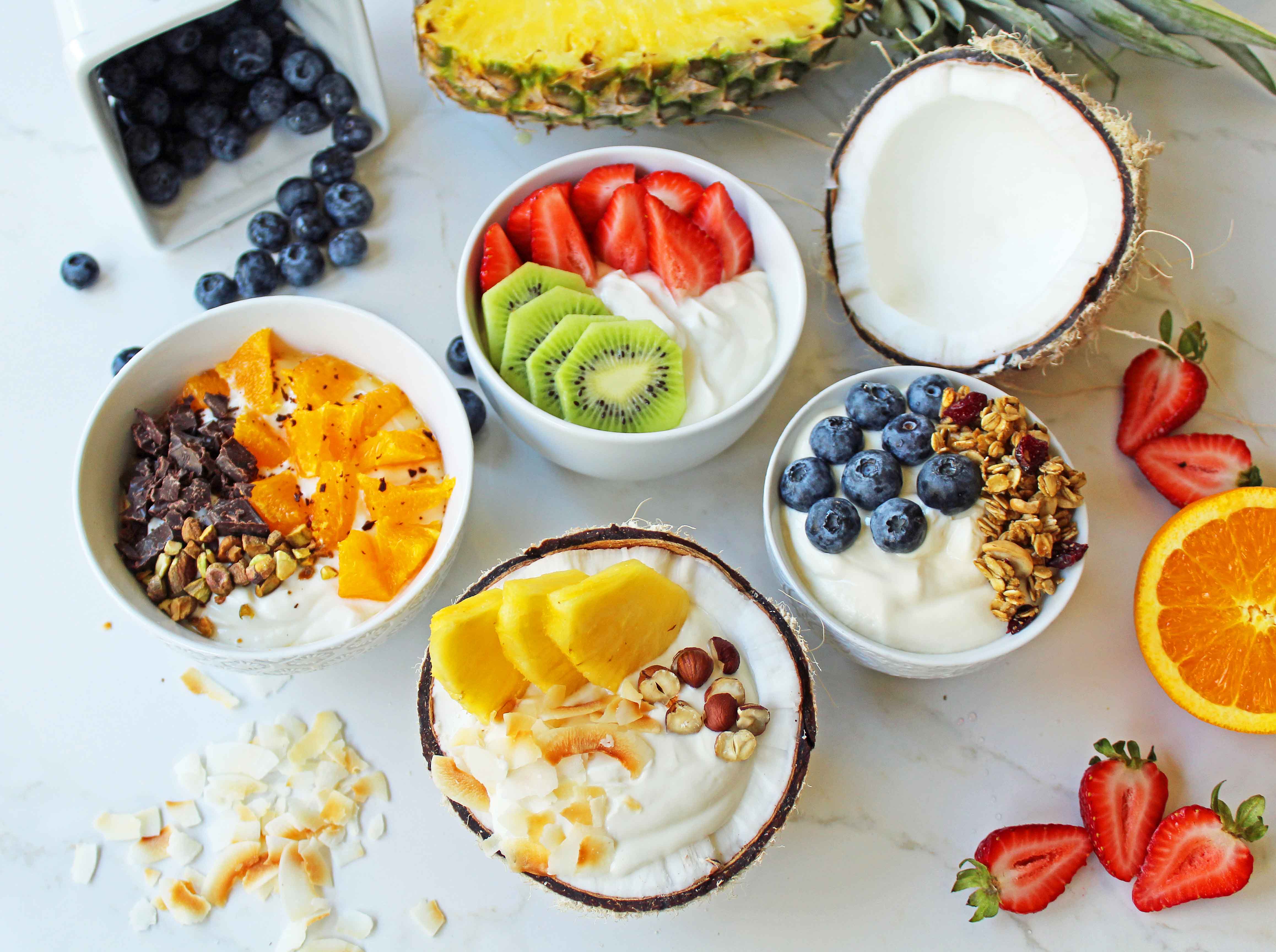 Yogurt Bowl Ideas for a Healthy Breakfast - Buttered Side Up