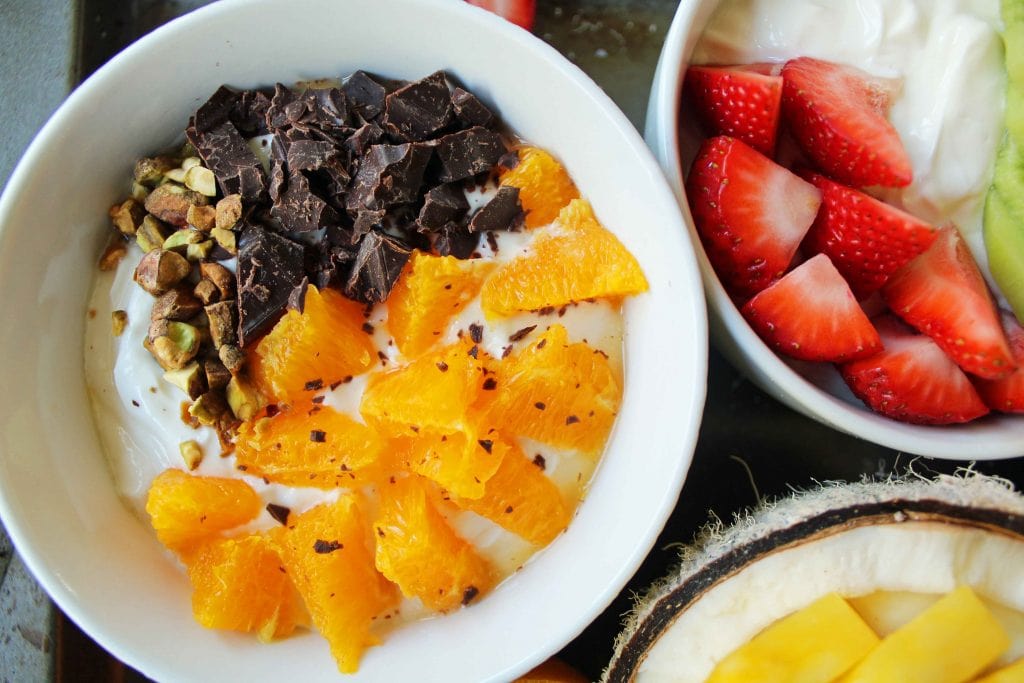 Greek Yogurt Breakfast Bowls with Toppings – Modern Honey