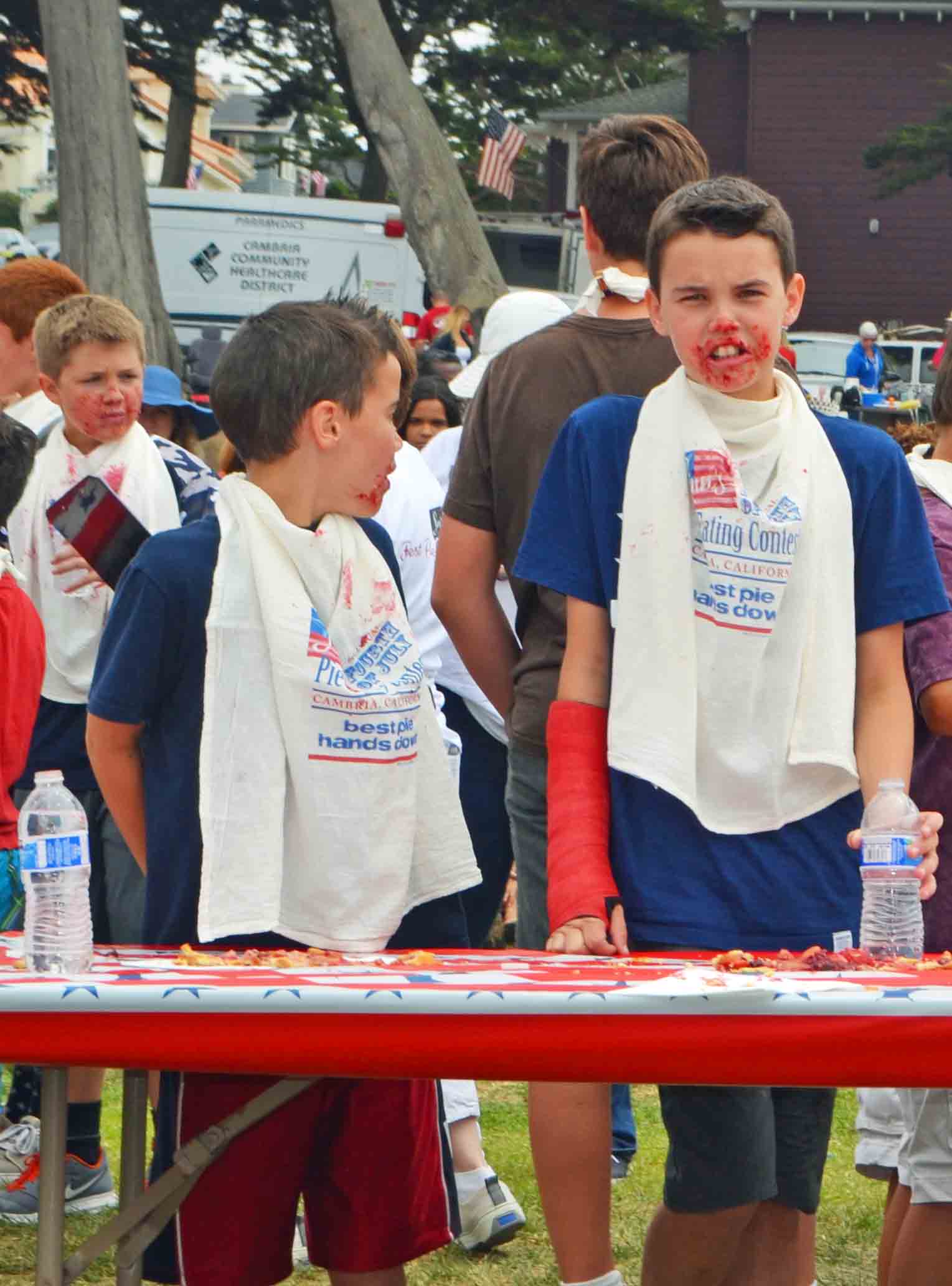 Sweet Cherry Pie recipe by Modern Honey. Pie Eating Contest.