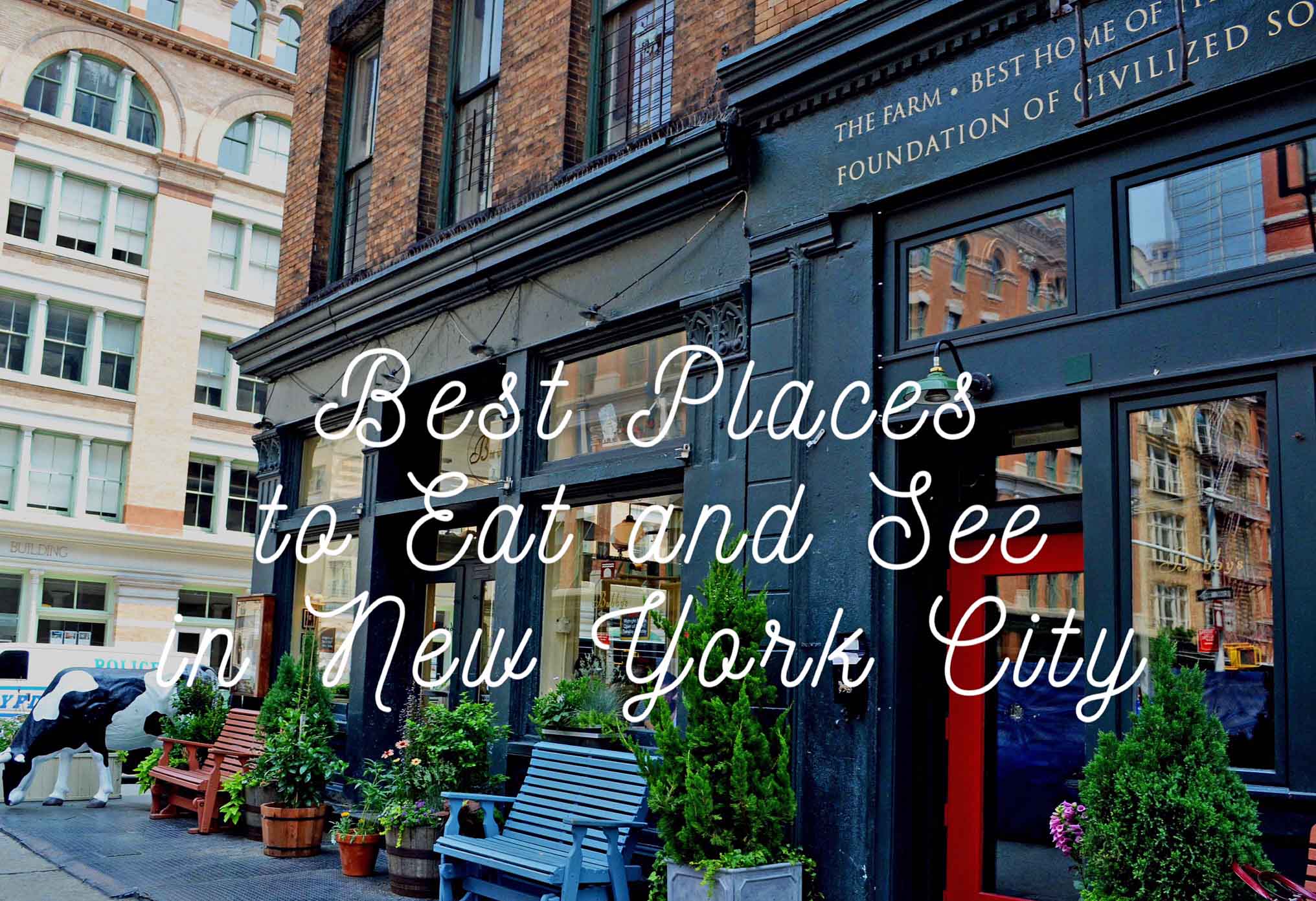 Best Places to Eat and See in New York City. The ultimate guide to NYC. Tips and tricks from locals on how to navigate the city. Best places to eat in New York City plus the best places to see while you are there. It's one of my most popular cities to visit in the world for good reason. A perfect comprehensive travel guide to New York City!