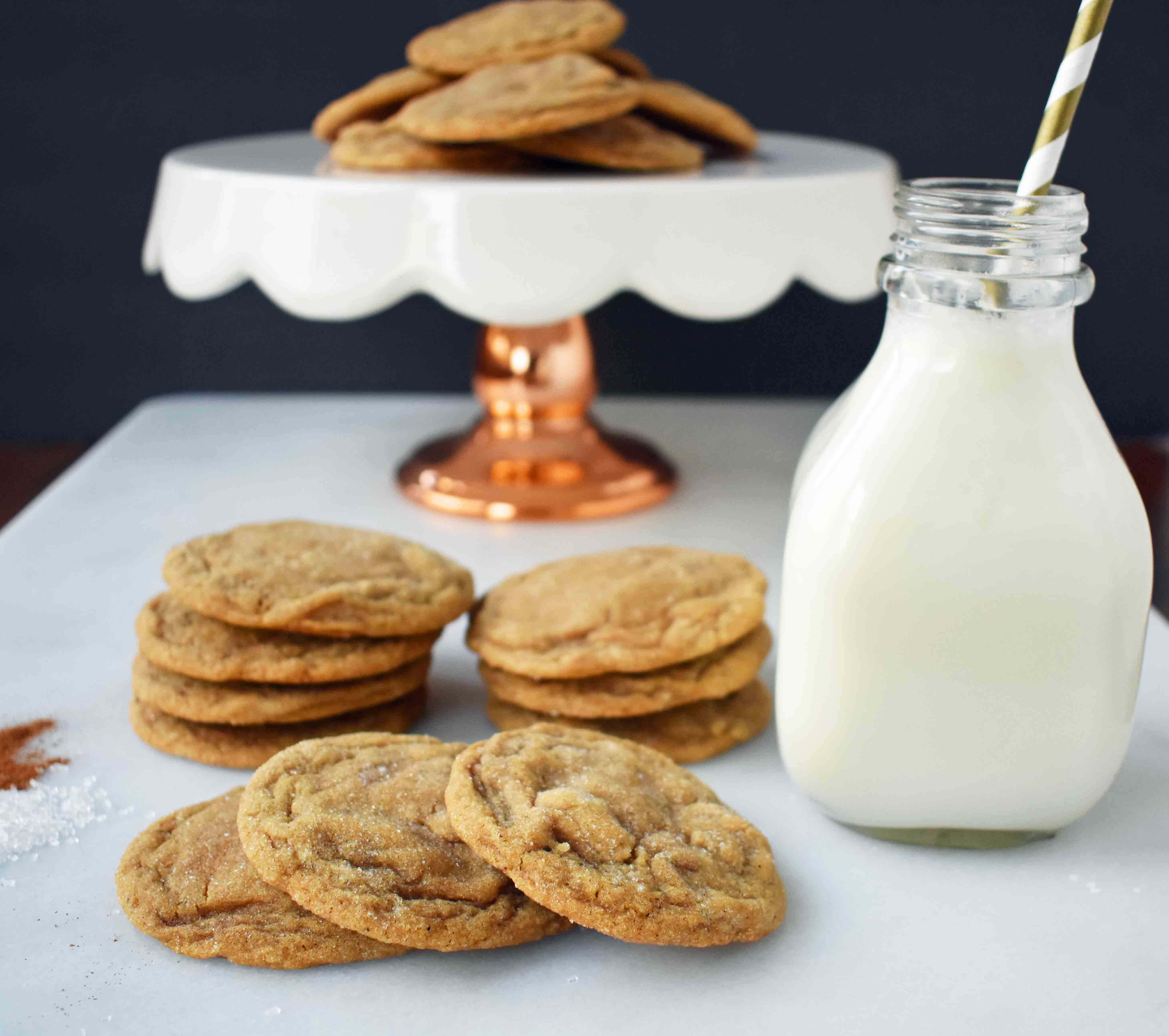 Grandma Geri's Gingersnaps. Soft gingersnaps filled with spices and a secret ingredient. These cookies are so popular for a reason!