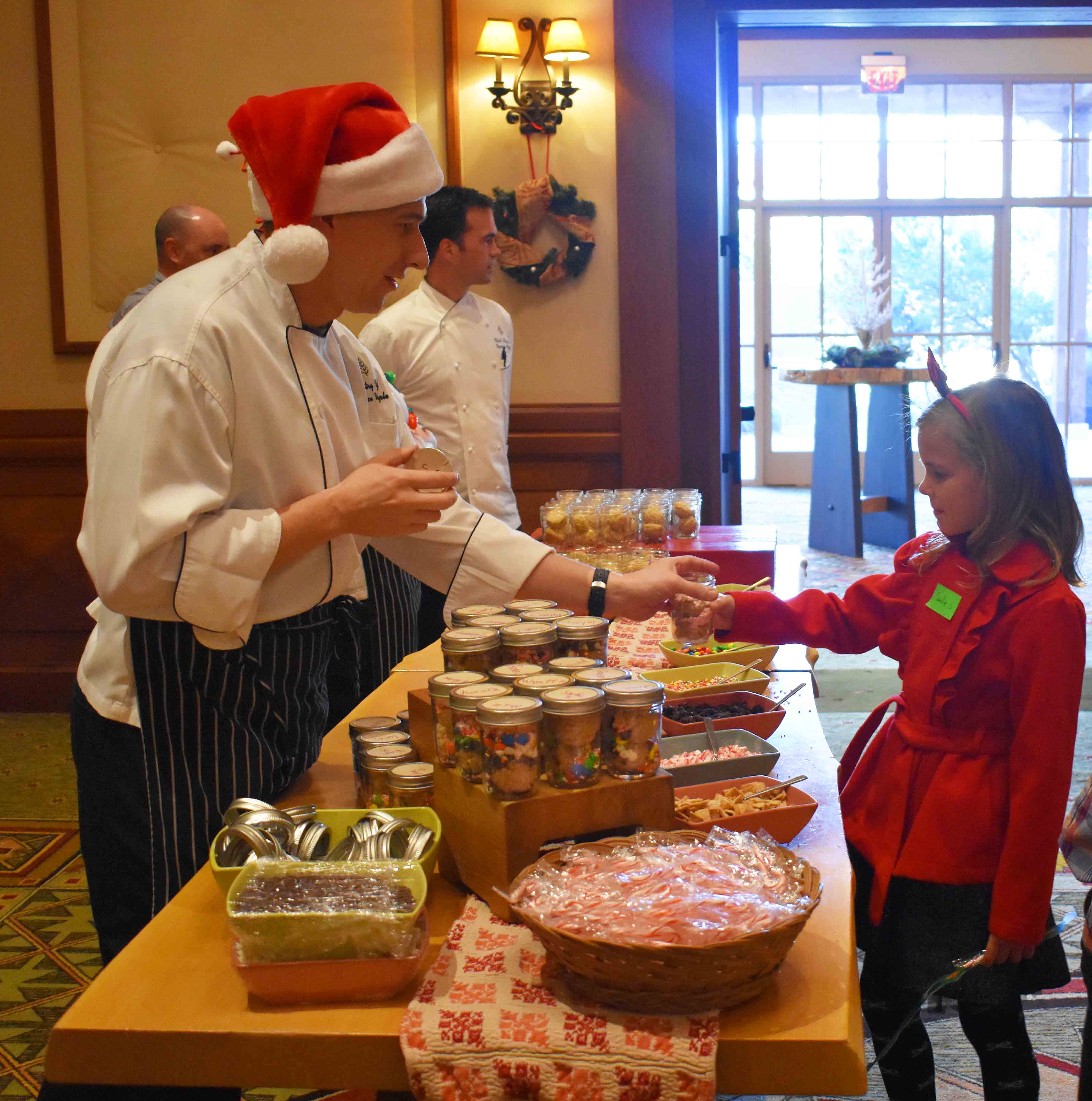 Arizona Four Seasons Christmas. Cookies with Claus Event at Four Seasons Scottsdale.