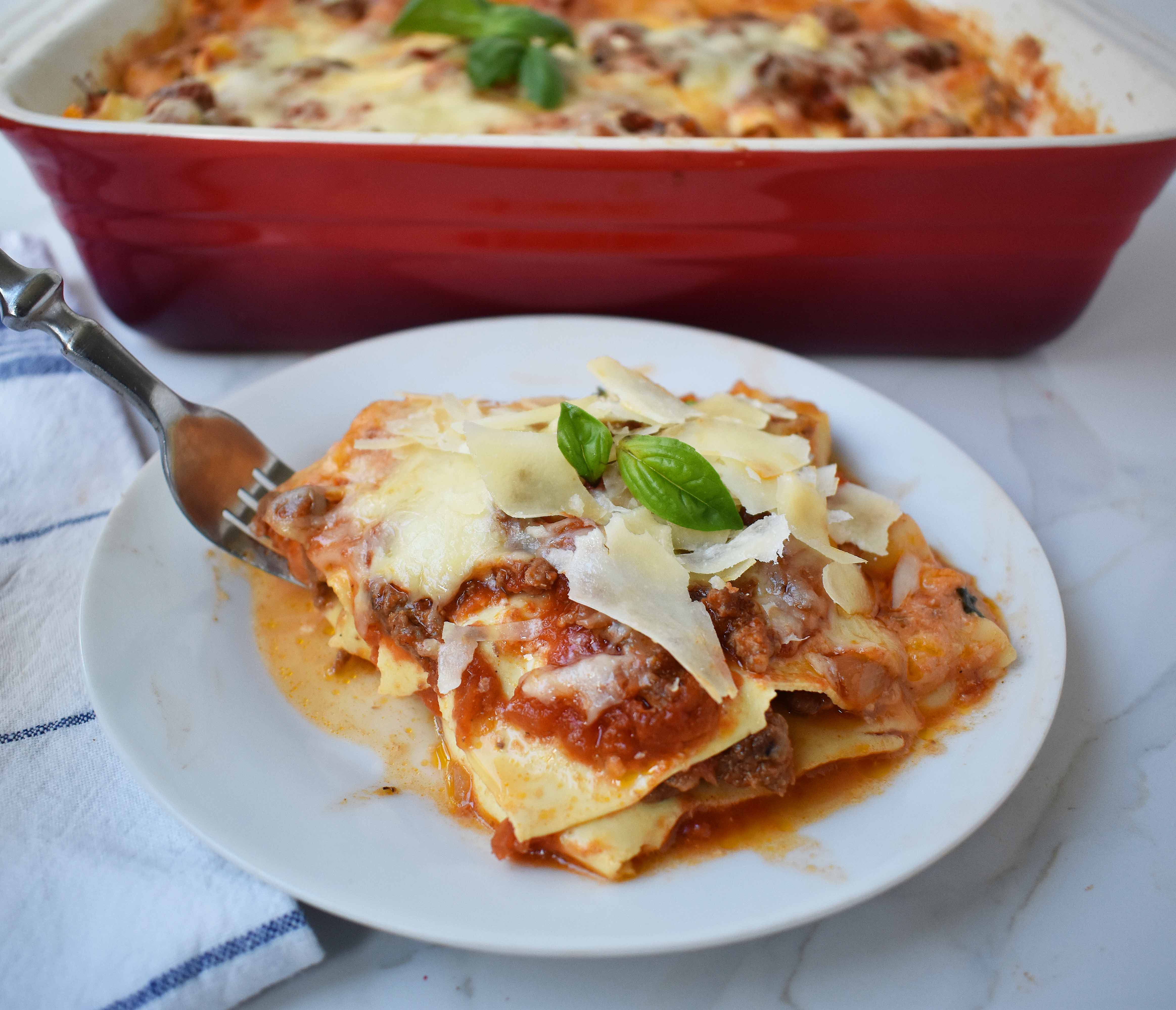 Italian Bolognese Lasagna – Modern Honey