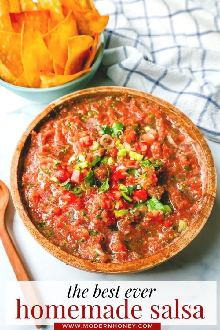 Best Homemade Salsa Recipe - How To Make Salsa