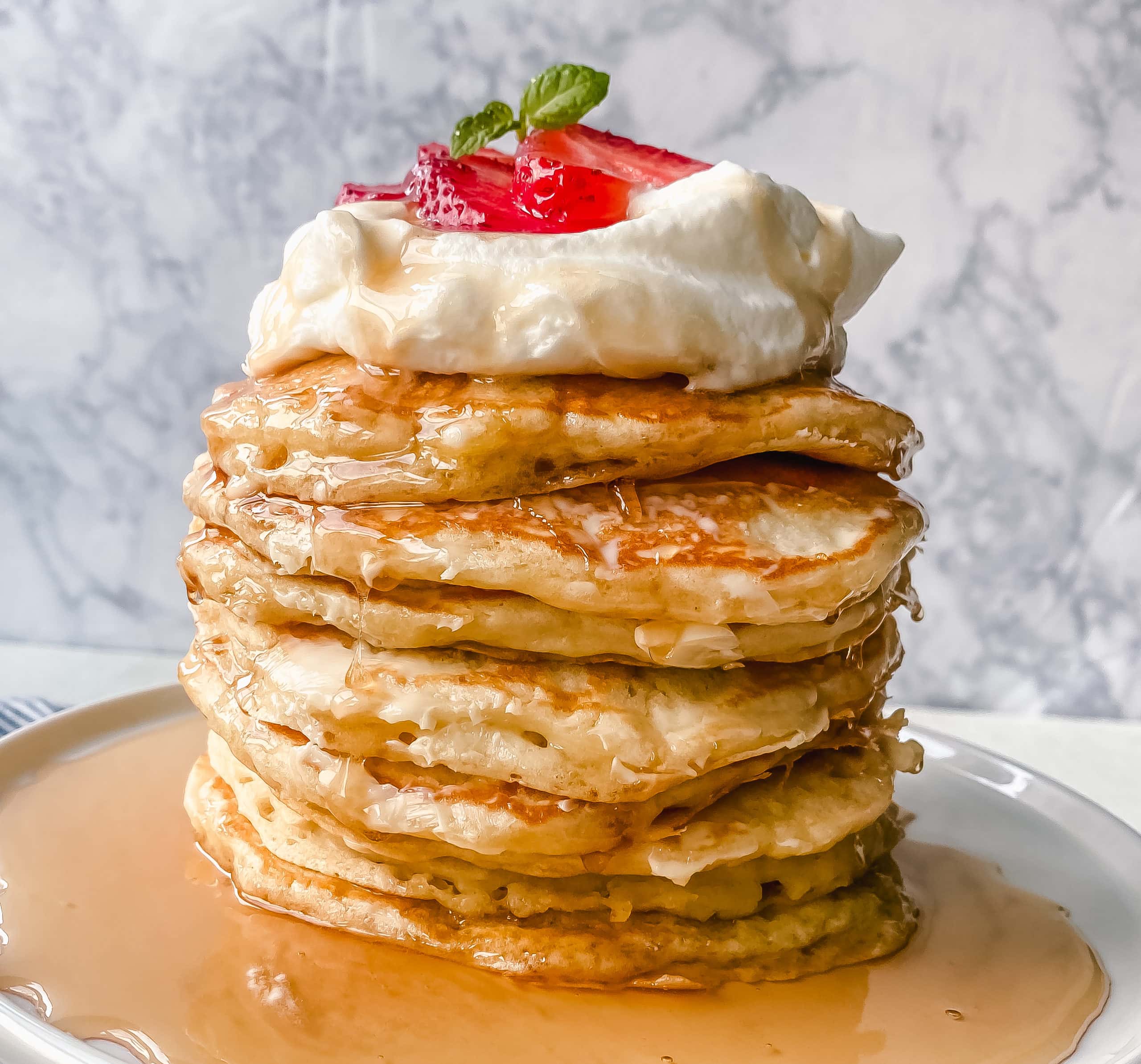 BEST BUTTERMILK PANCAKES. The best homemade buttermilk pancake recipe! This is the only pancake recipe you will ever need. Tender texture, light and fluffy, and these pancakes will melt in your mouth!