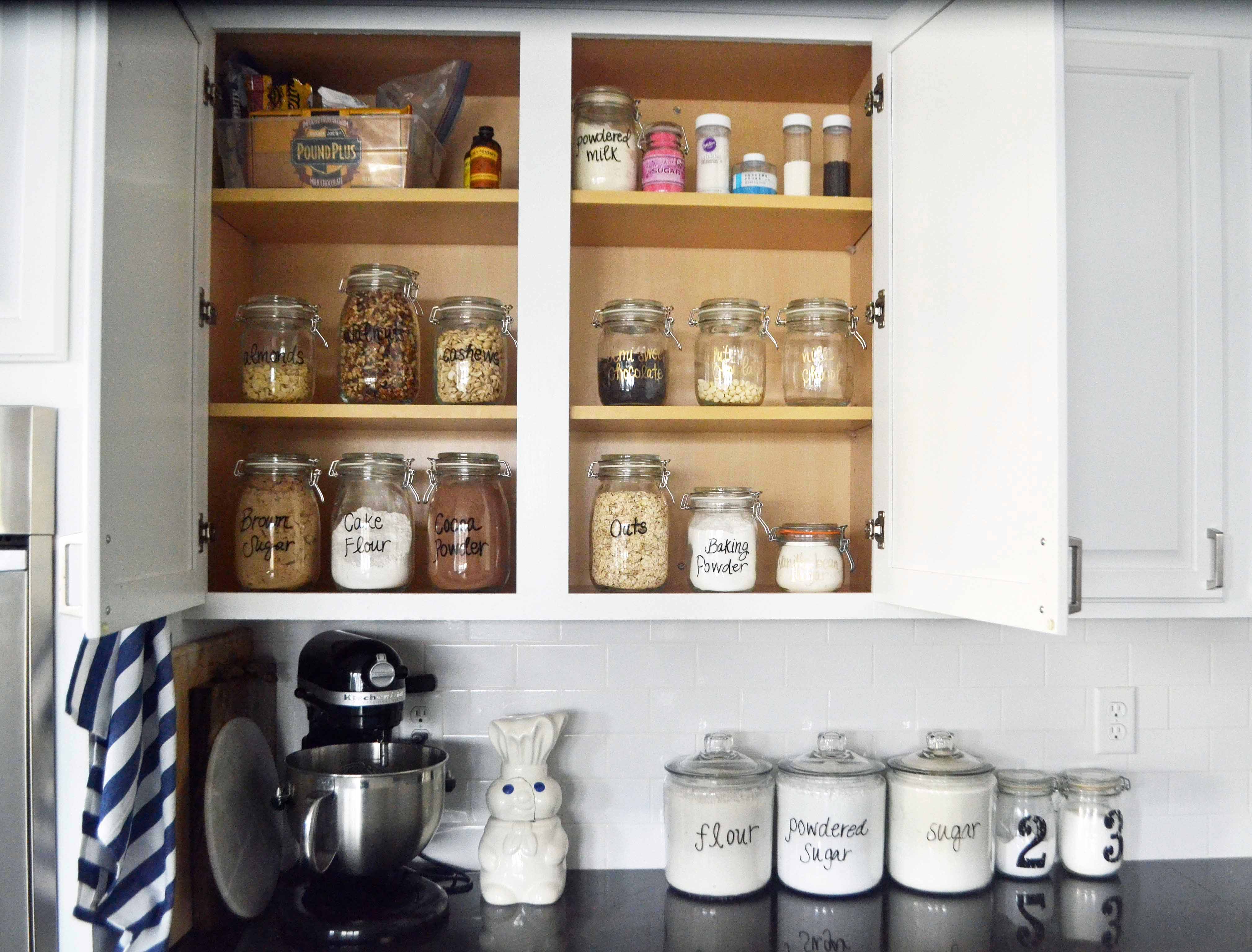 Baking Supply Organizing Ideas - Kitchen Concoctions