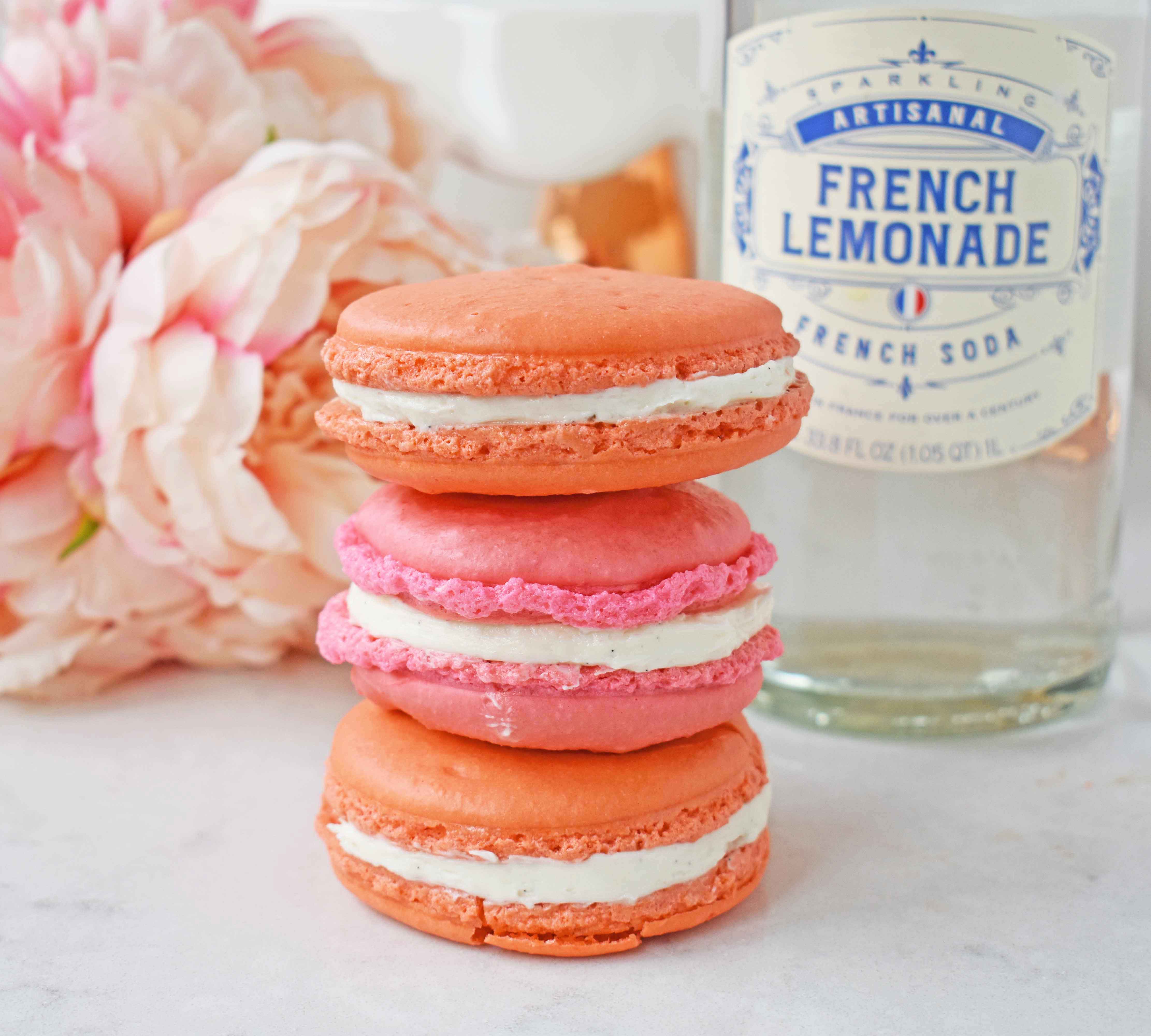 How to make home French Macarons at home. Step by step instructions and tips and tricks for making these popular french cookies. Naturally gluten-free cookies. www.modernhoney.com