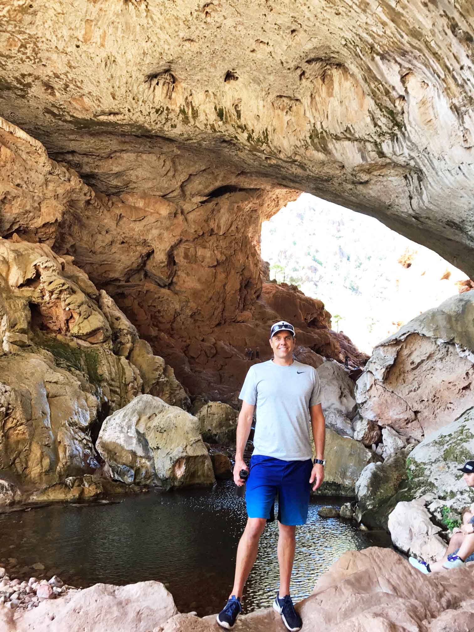 Tonto Natural Bridge. Weekend in Strawberry Arizona.