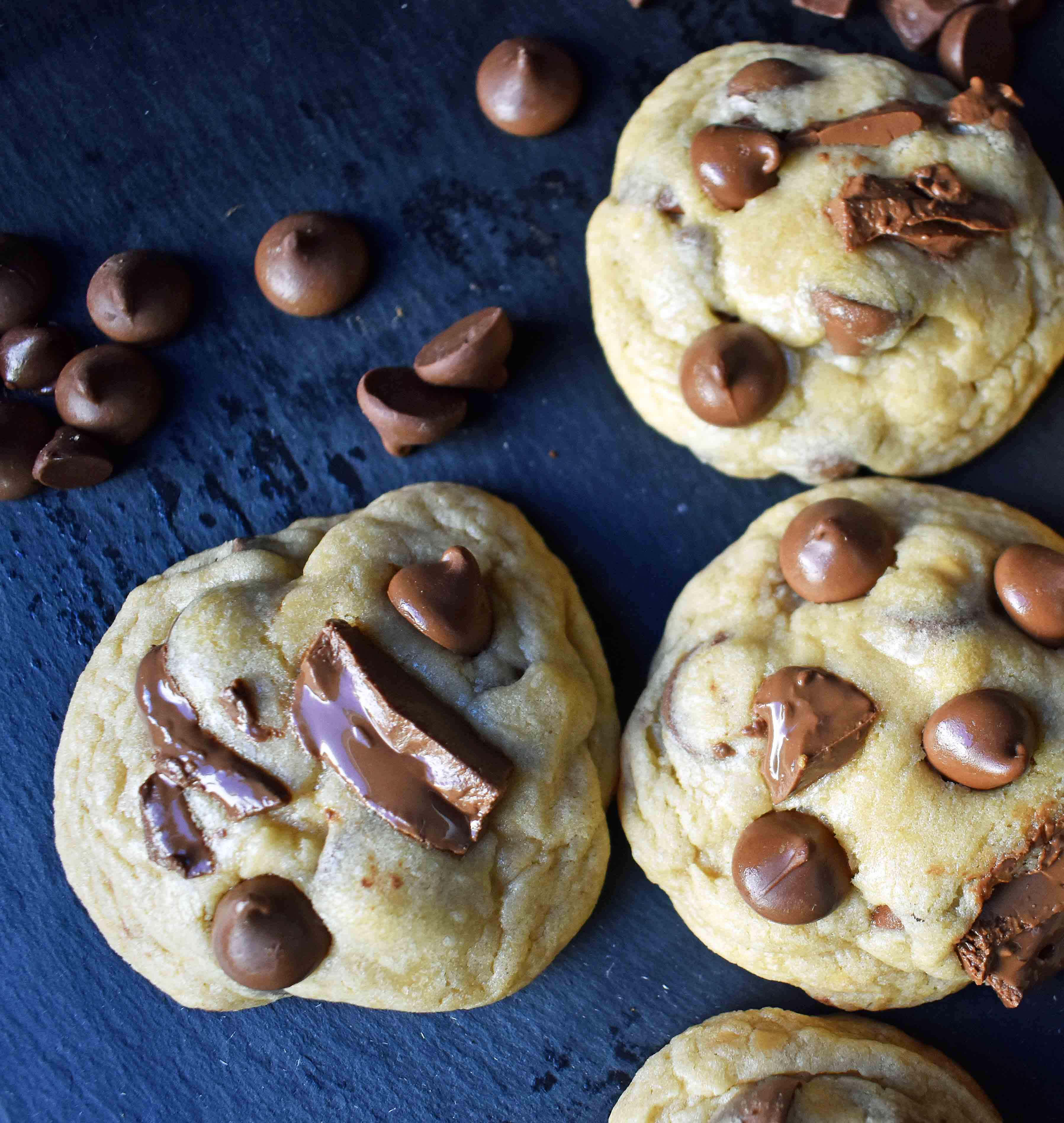 100K Malted Milk Chocolate Chip Cookies Modern Honey