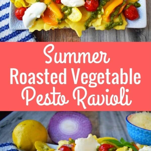 Summer Roasted Vegetable Ravioli – Modern Honey