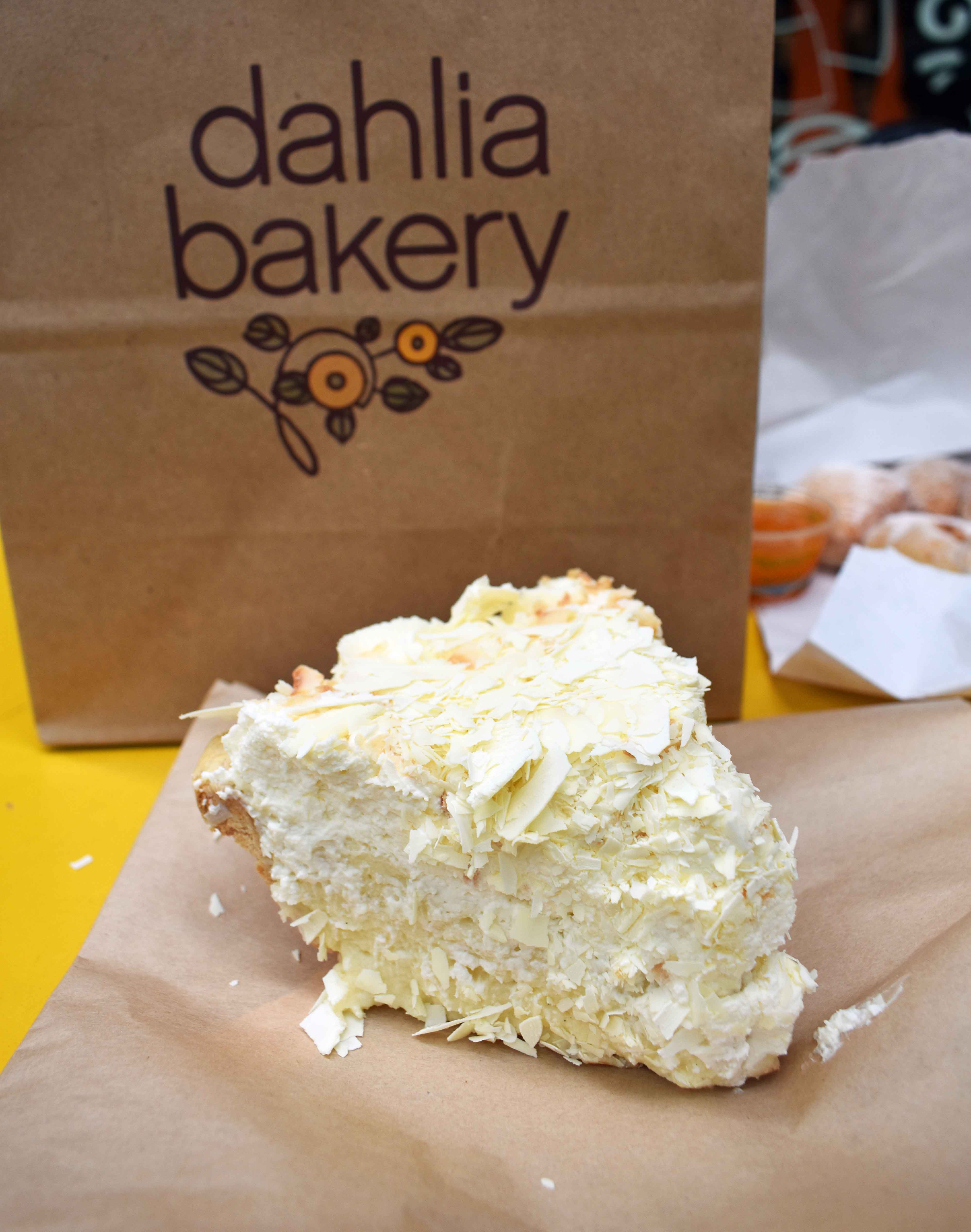 Coconut Cream PIe at Dahlia Bakery. Best Places to Eat and See in Seattle. The most popular spots to visit and the best restaurants. Tips on the best places to see in Seattle Washington. www.modernhoney.com