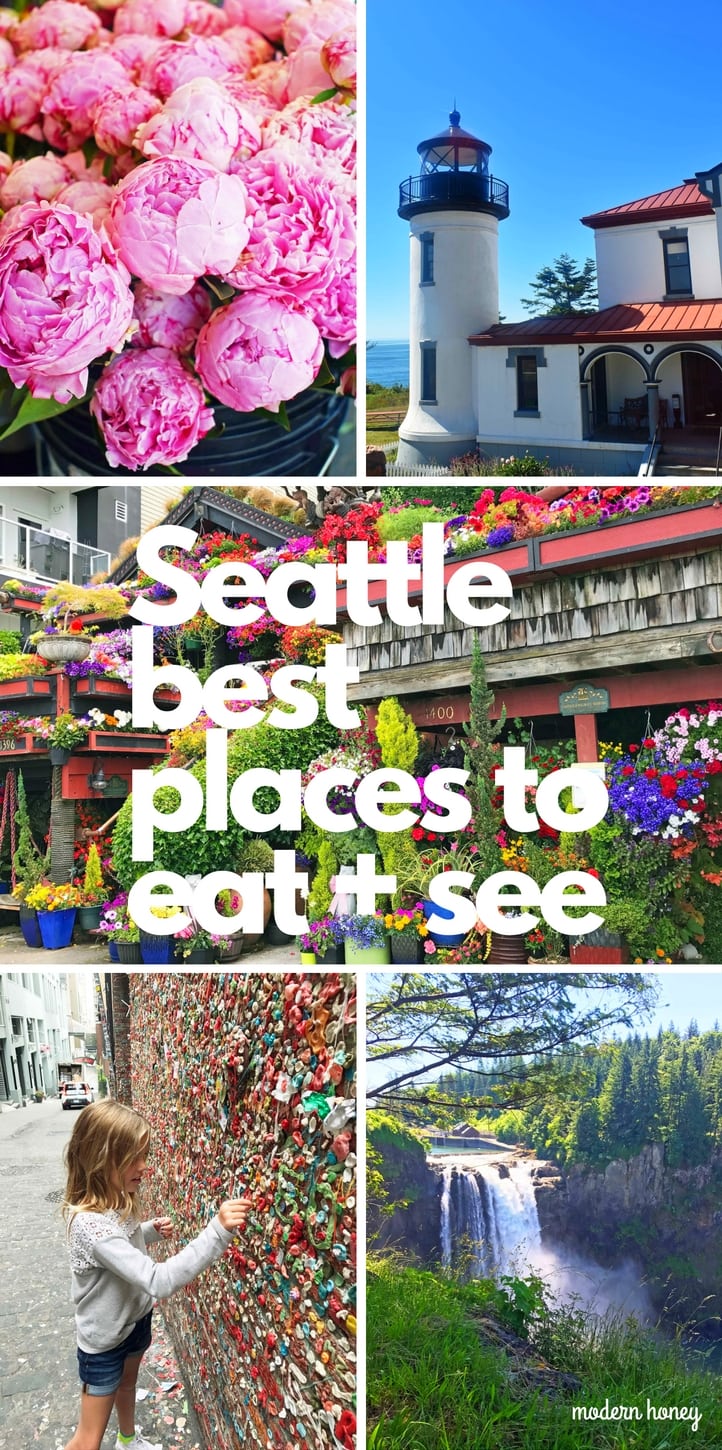 A Travel Guide to Seattle. The Best Places to Eat and See in Seattle Washington. The ultimate travel guide of things to do in Seattle and places to eat in Seattle. The most popular places to visit in Seattle. www.modernhoney.com