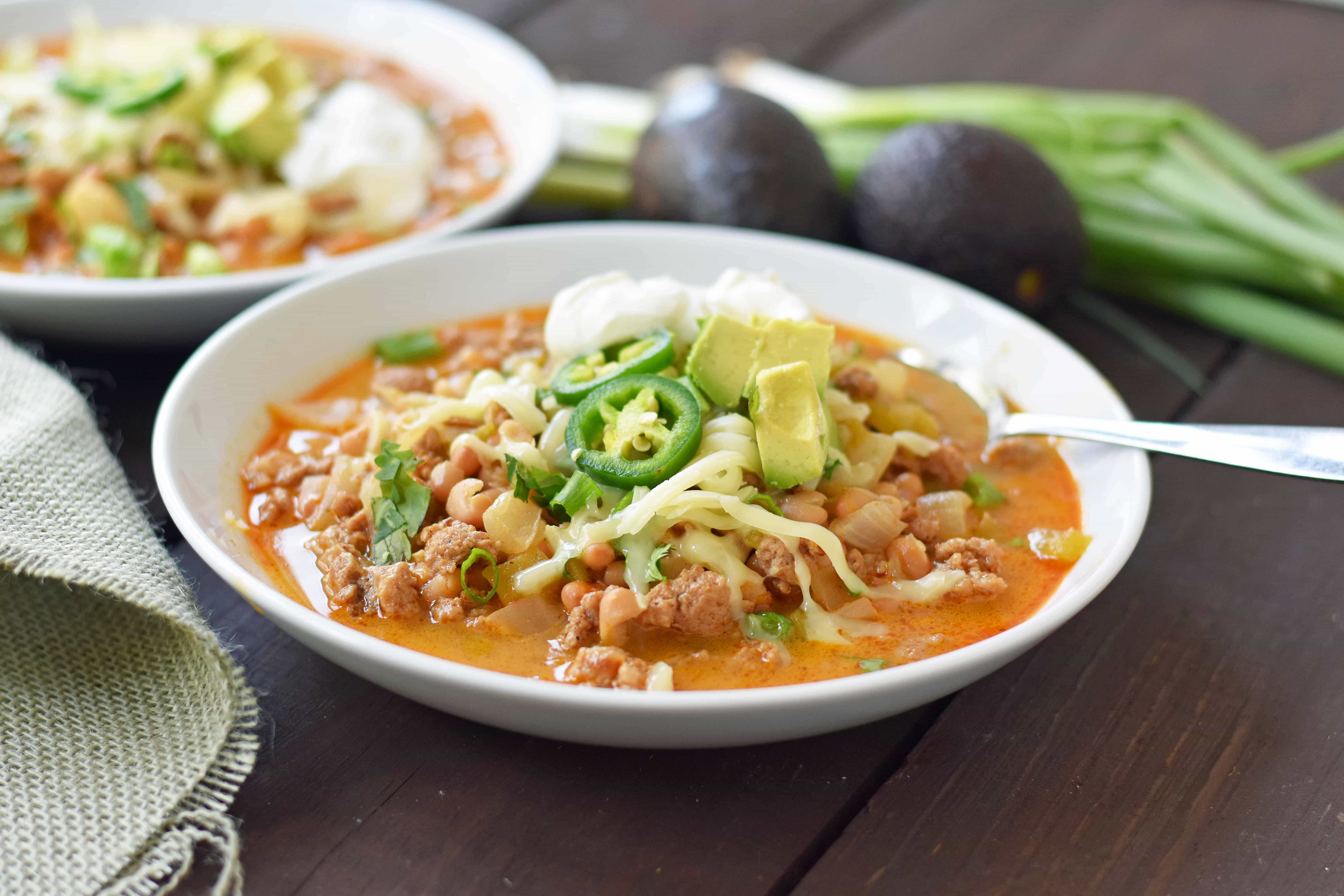 White Bean Turkey Chili – Modern Honey