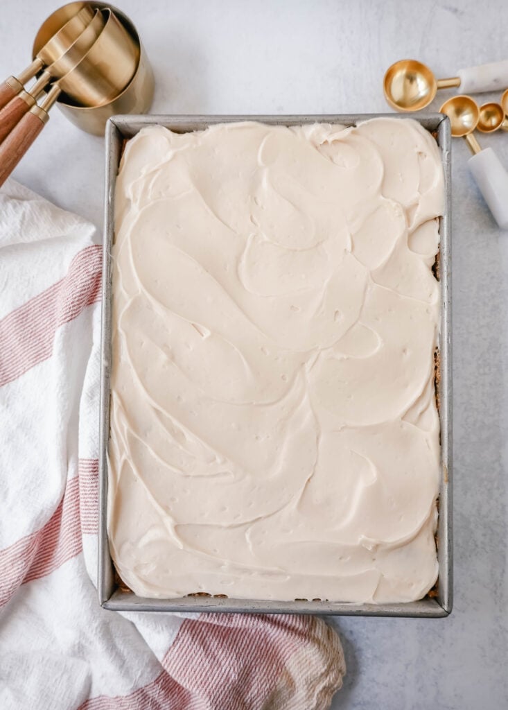 Jeff's BEST Banana Cake Recipe is a moist and tender banana cake with a creamy, sweet, and buttery cream cheese frosting. Some say it is the best banana cake in the world and I may just agree.