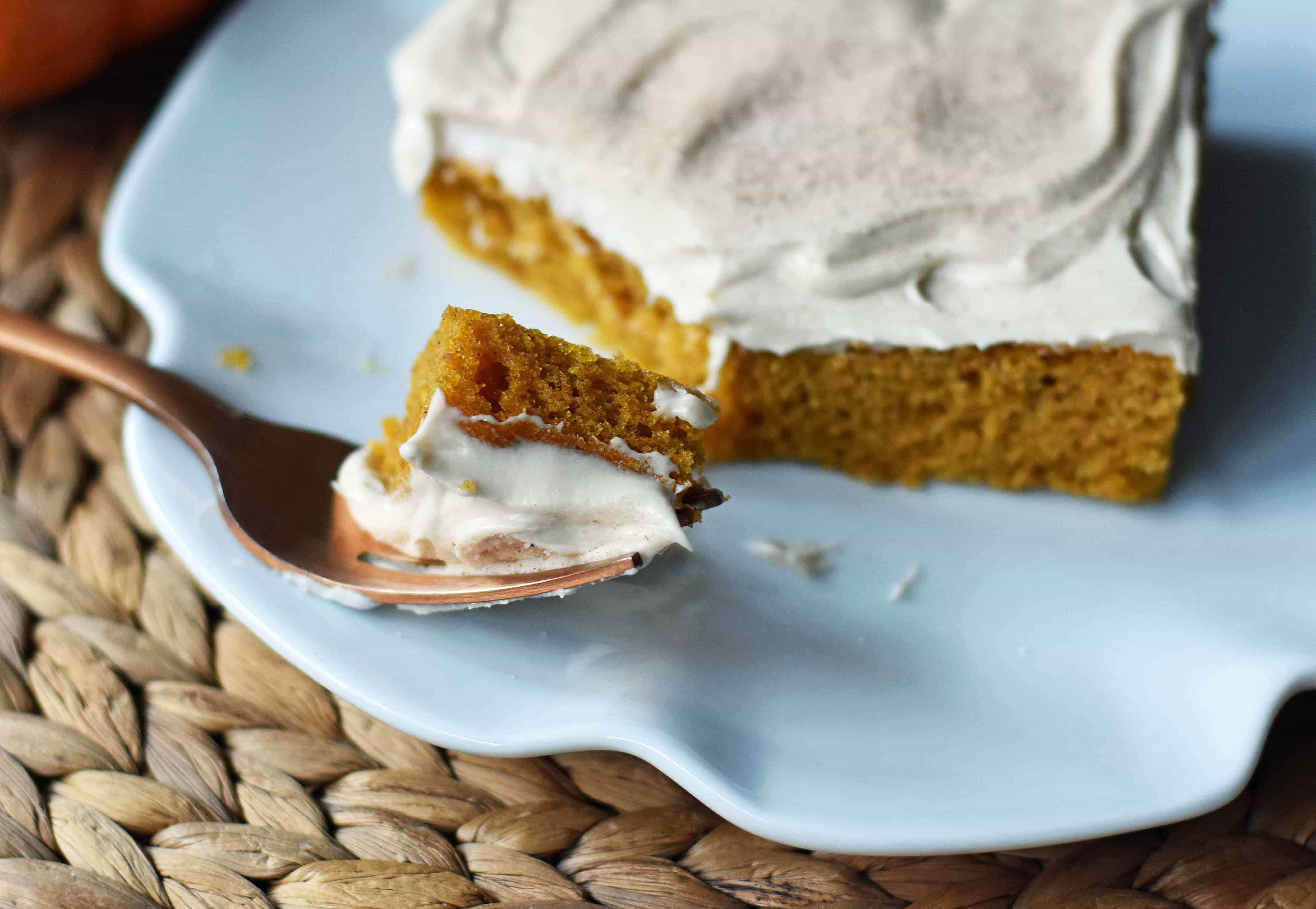 Pumpkin Sheet Cake 2 crop