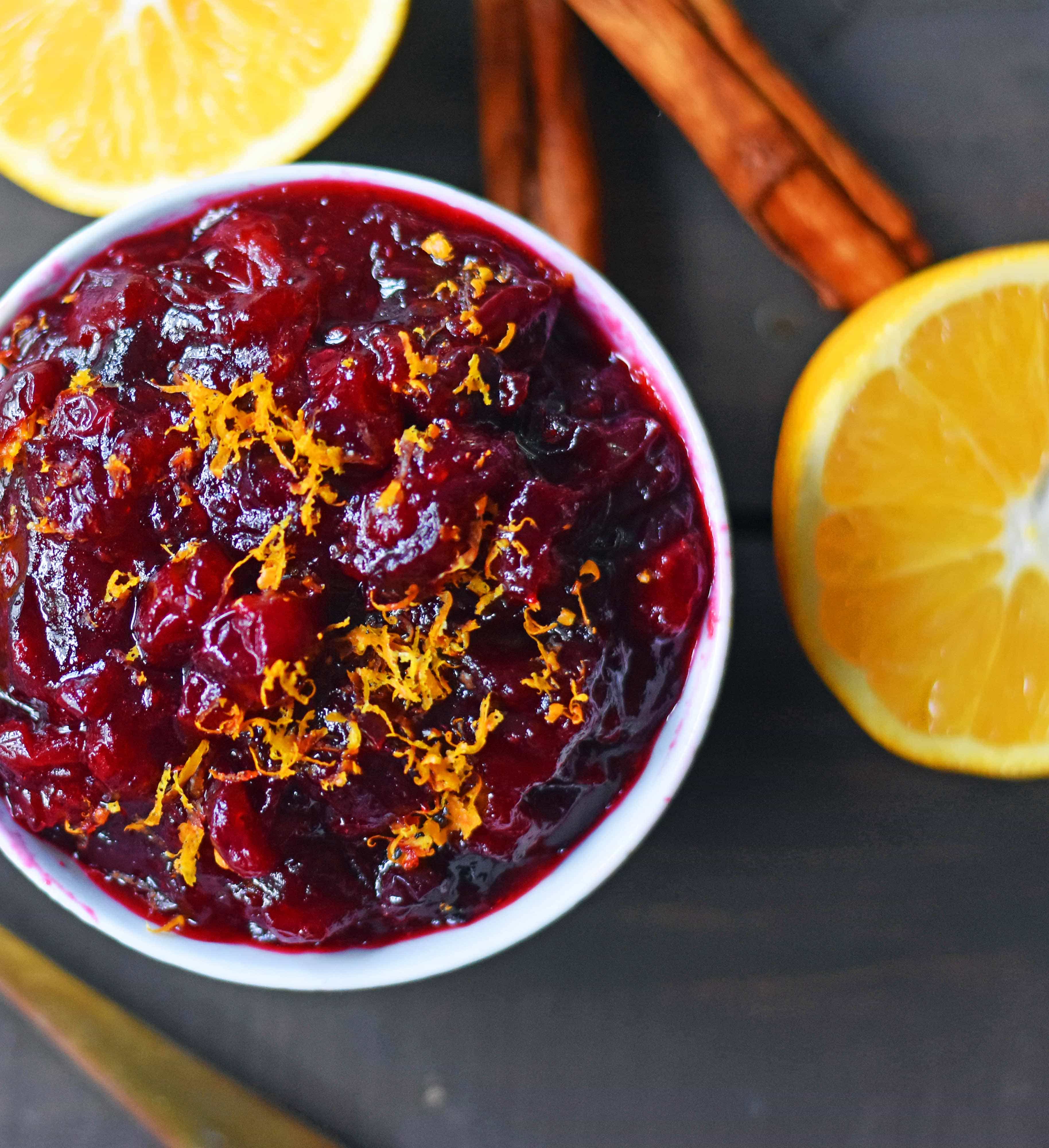 Best Cranberry Sauce – Modern Honey