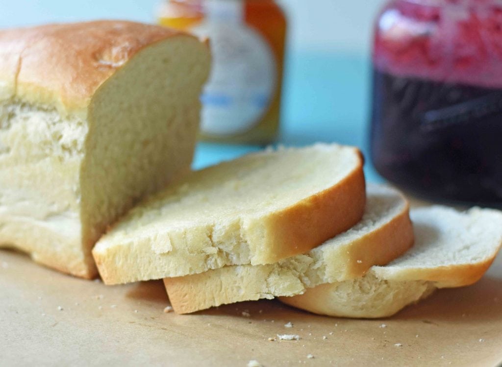 Easy White Bread for Large Pullman Pan
