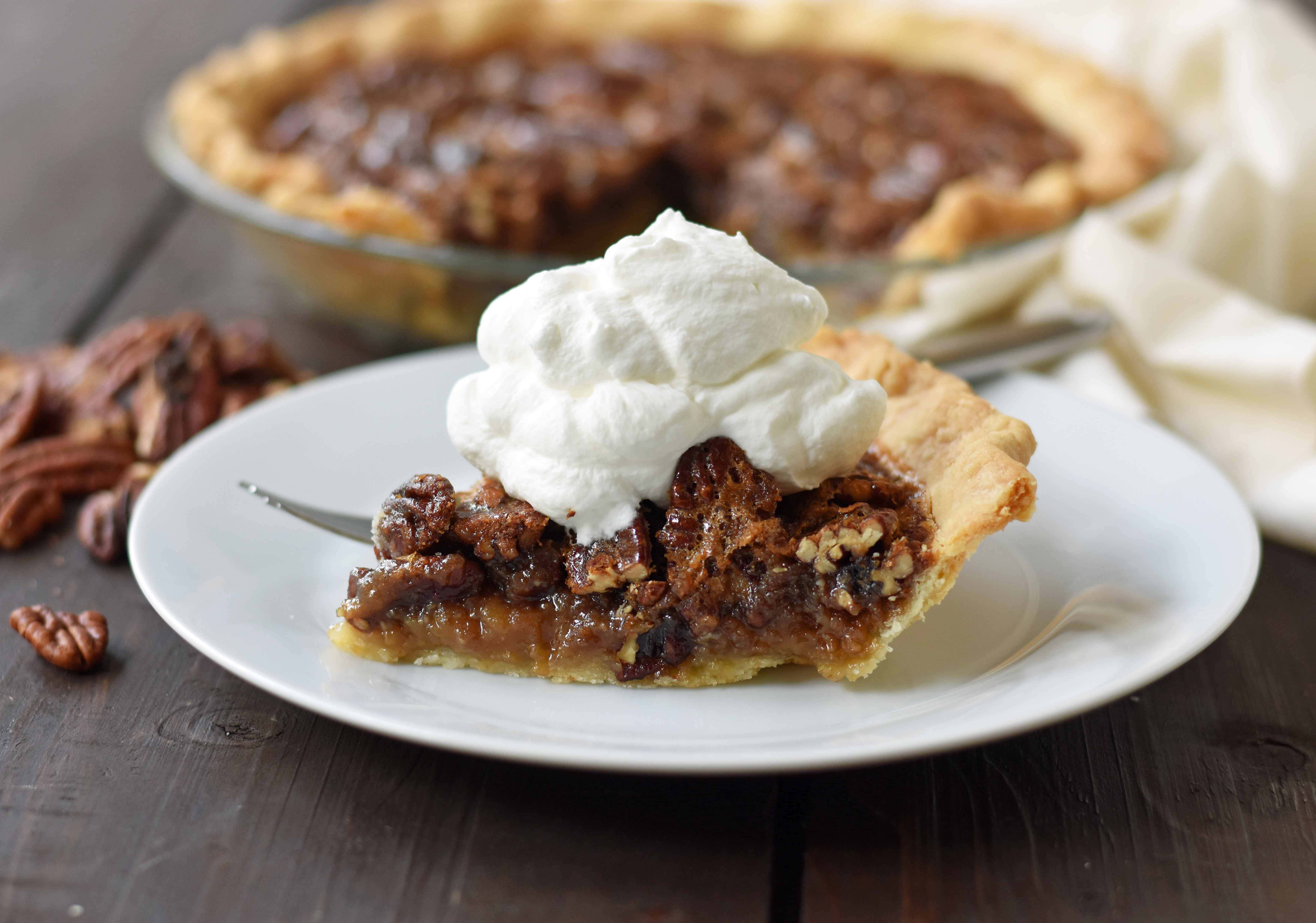 Old-Fashioned Pecan Pie – Modern Honey