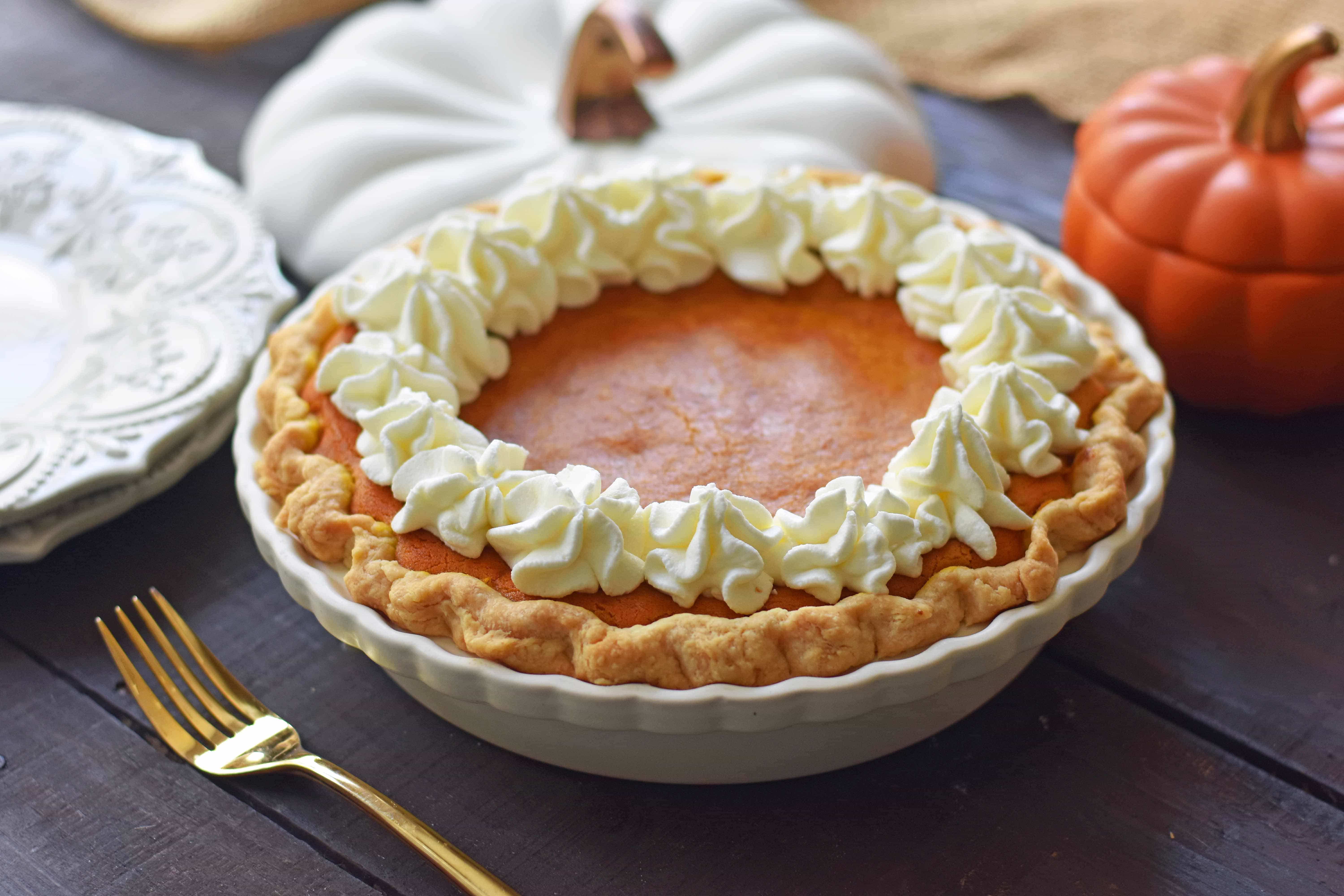 Best Pie Crust Recipe Pumpkin Pie