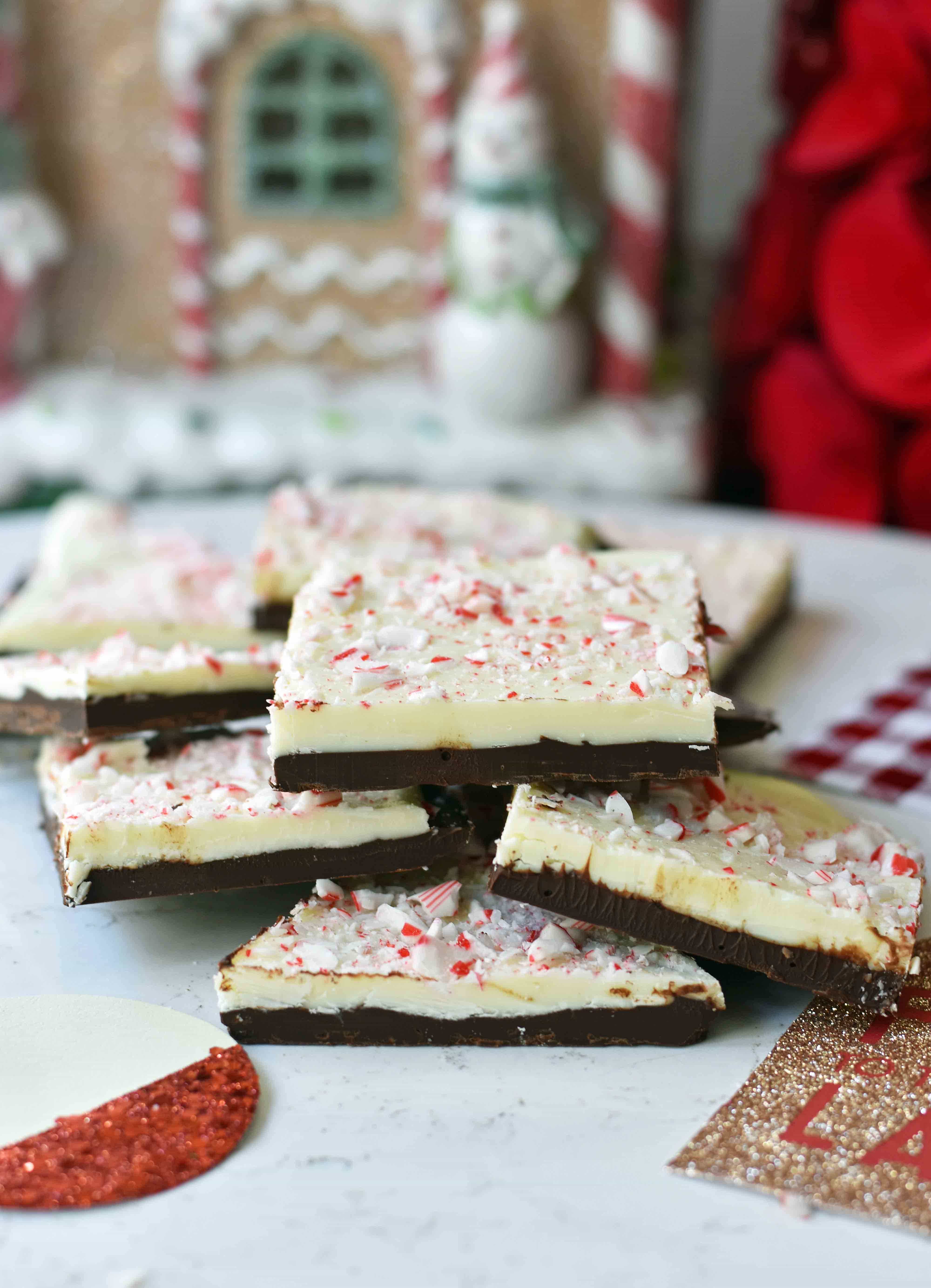 Chocolate Peppermint Bark – Modern Honey