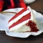 Red Velvet Cake. The best red velvet cake recipe ever. Moist and tender red velvet cake with sweet cream cheese frosting. The perfect red velvet cake recipe. www.modernhoney.com