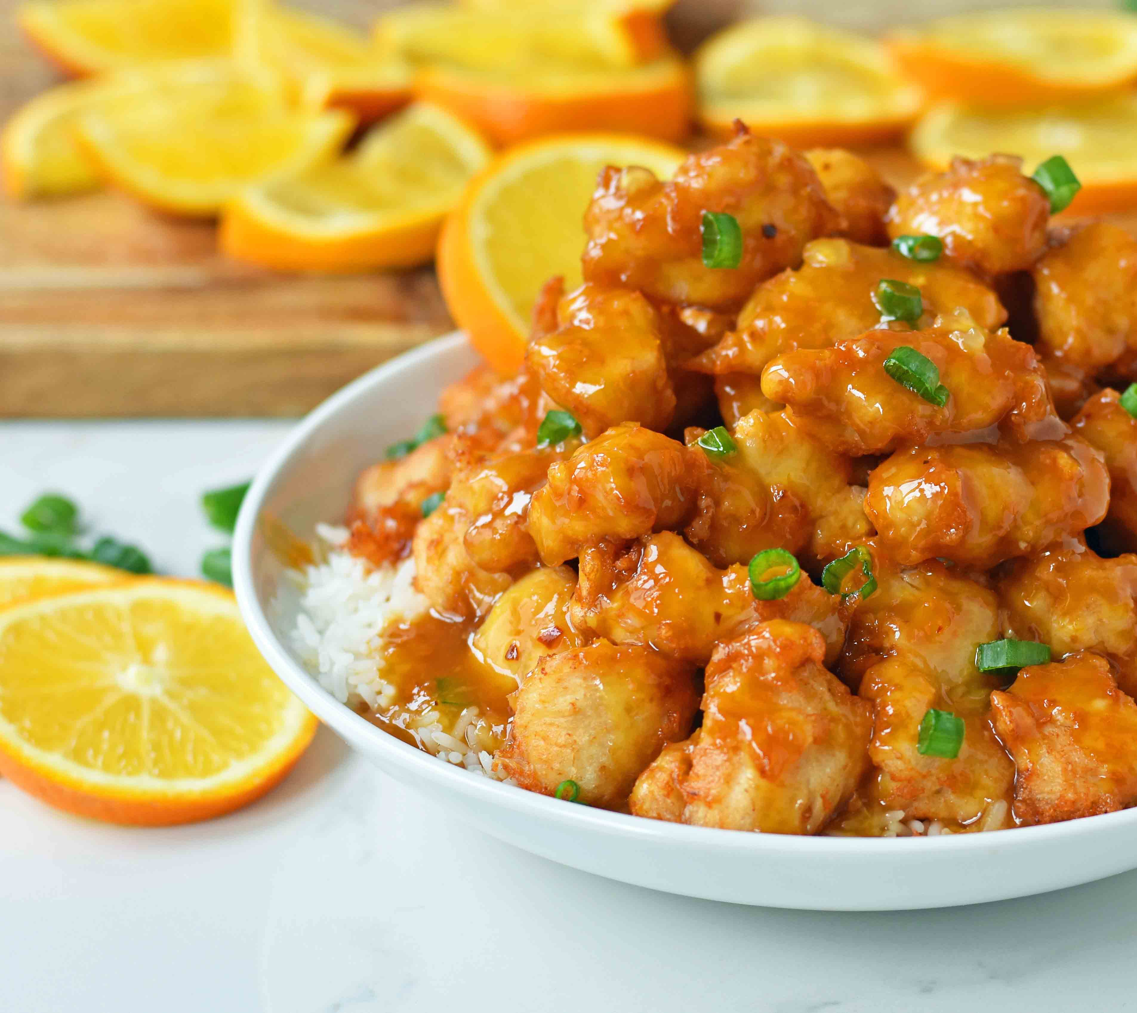 Chinese Orange Chicken Modern Honey