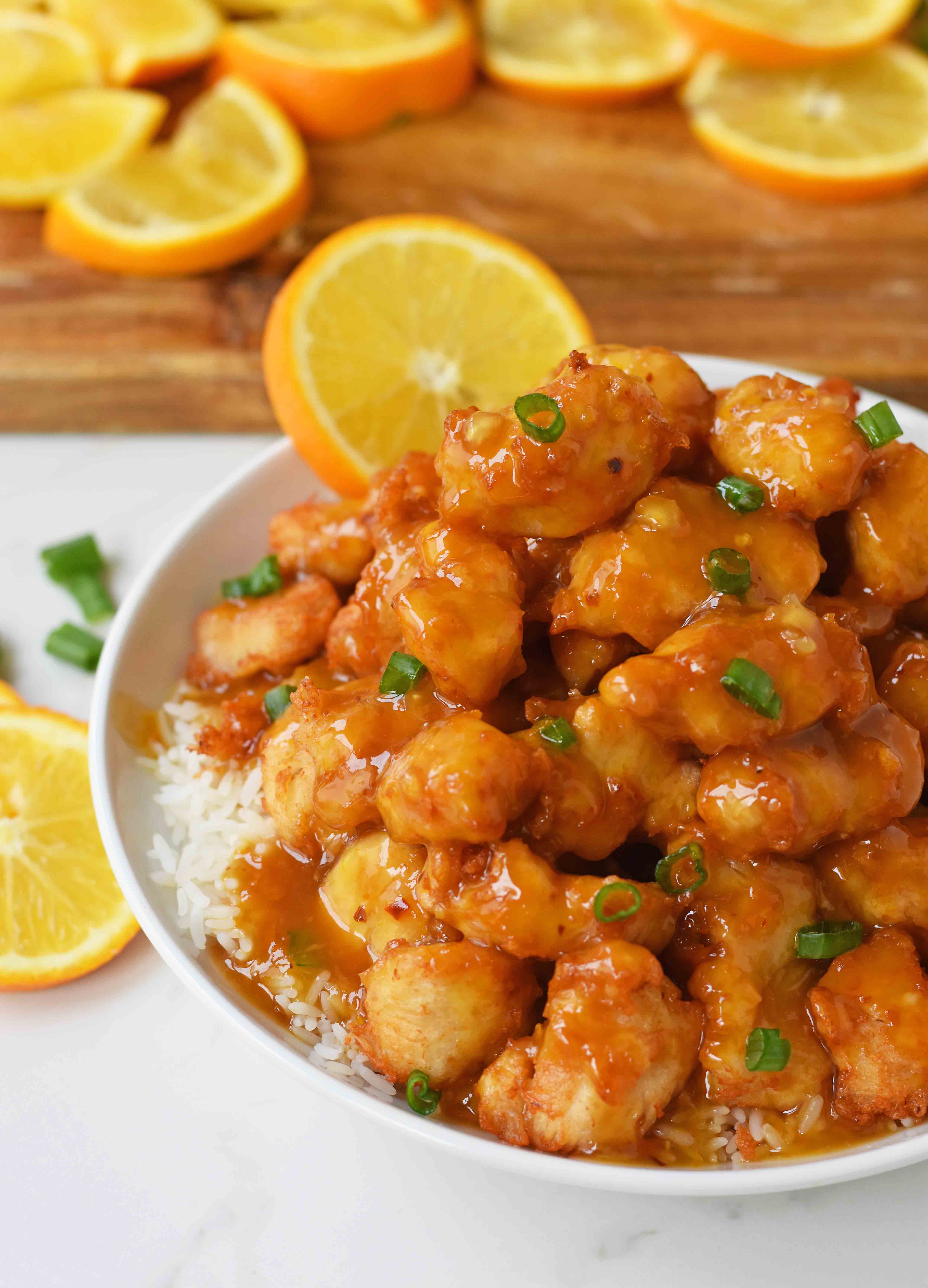 Chinese Orange Chicken Modern Honey