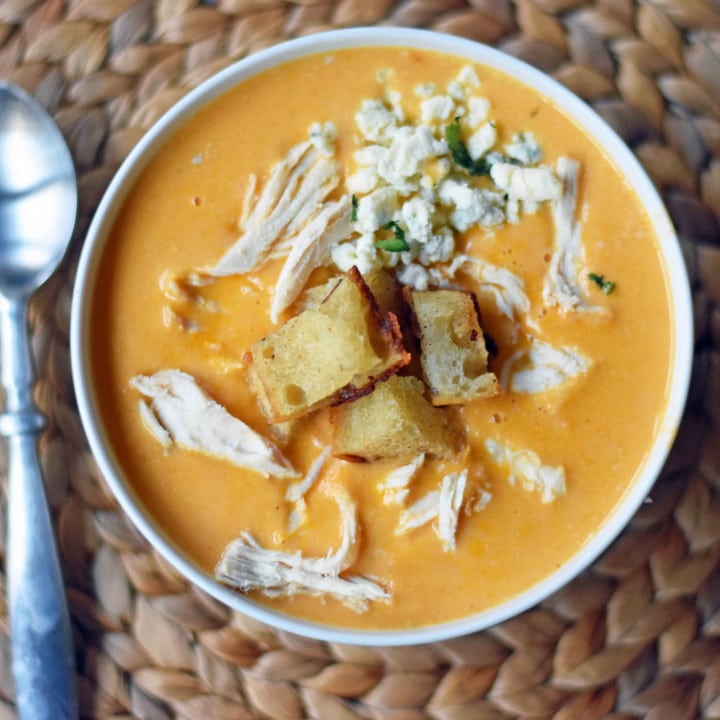 Creamy Buffalo Chicken Soup Modern Honey